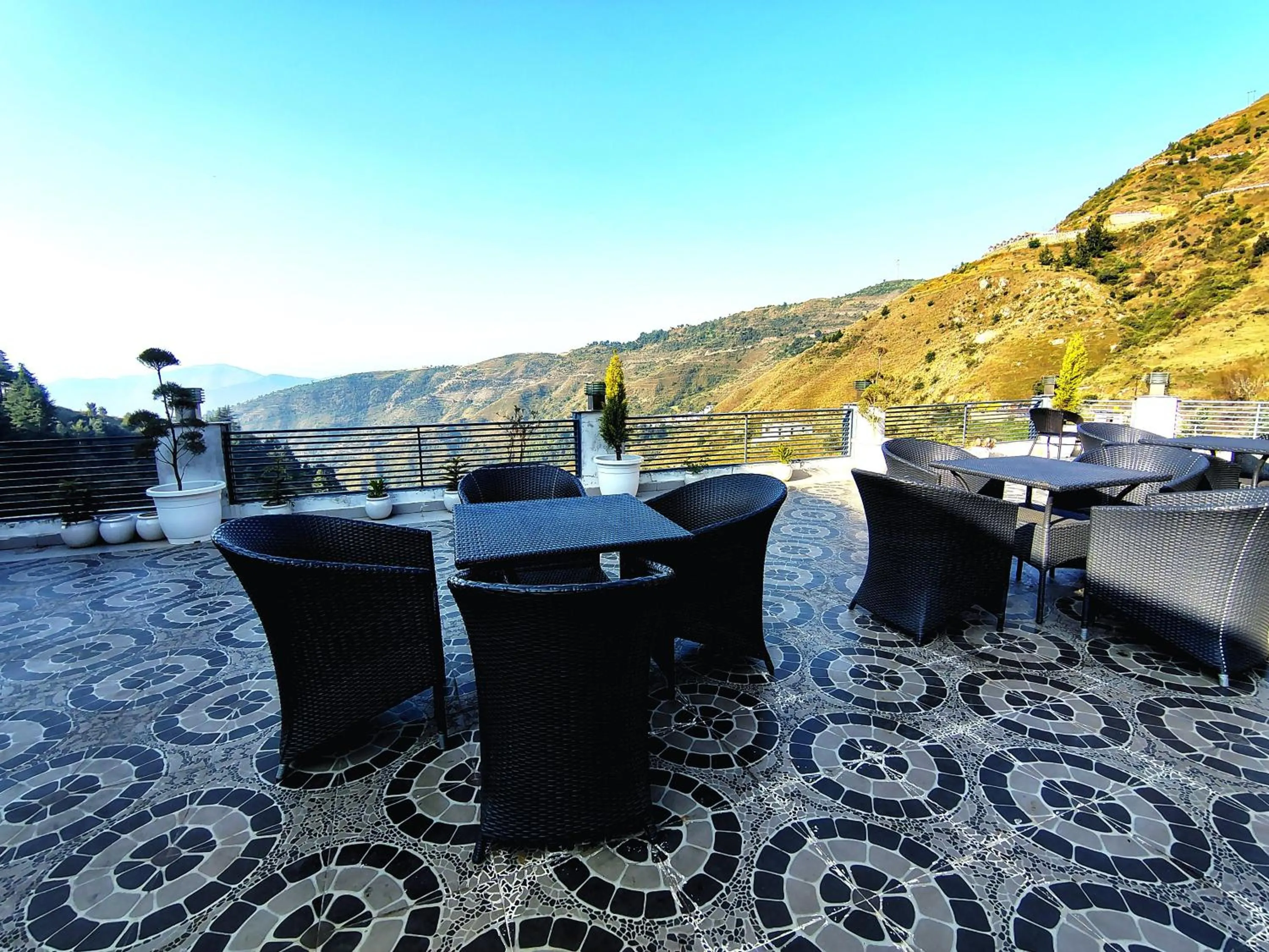 Balcony/Terrace in Chakrata Inn Resort