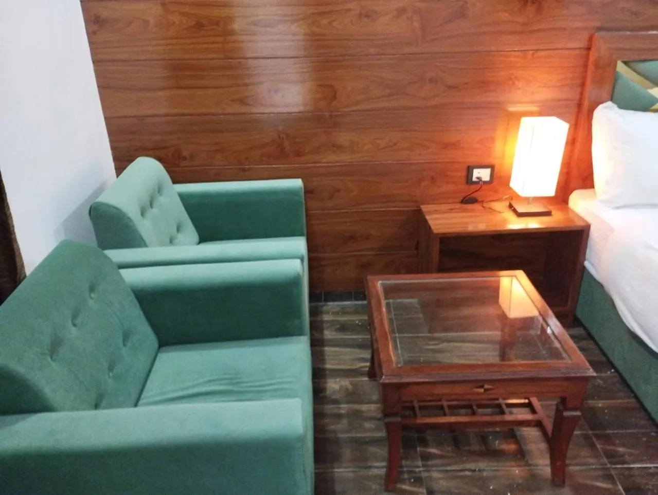 Seating area in Chakrata Inn Resort