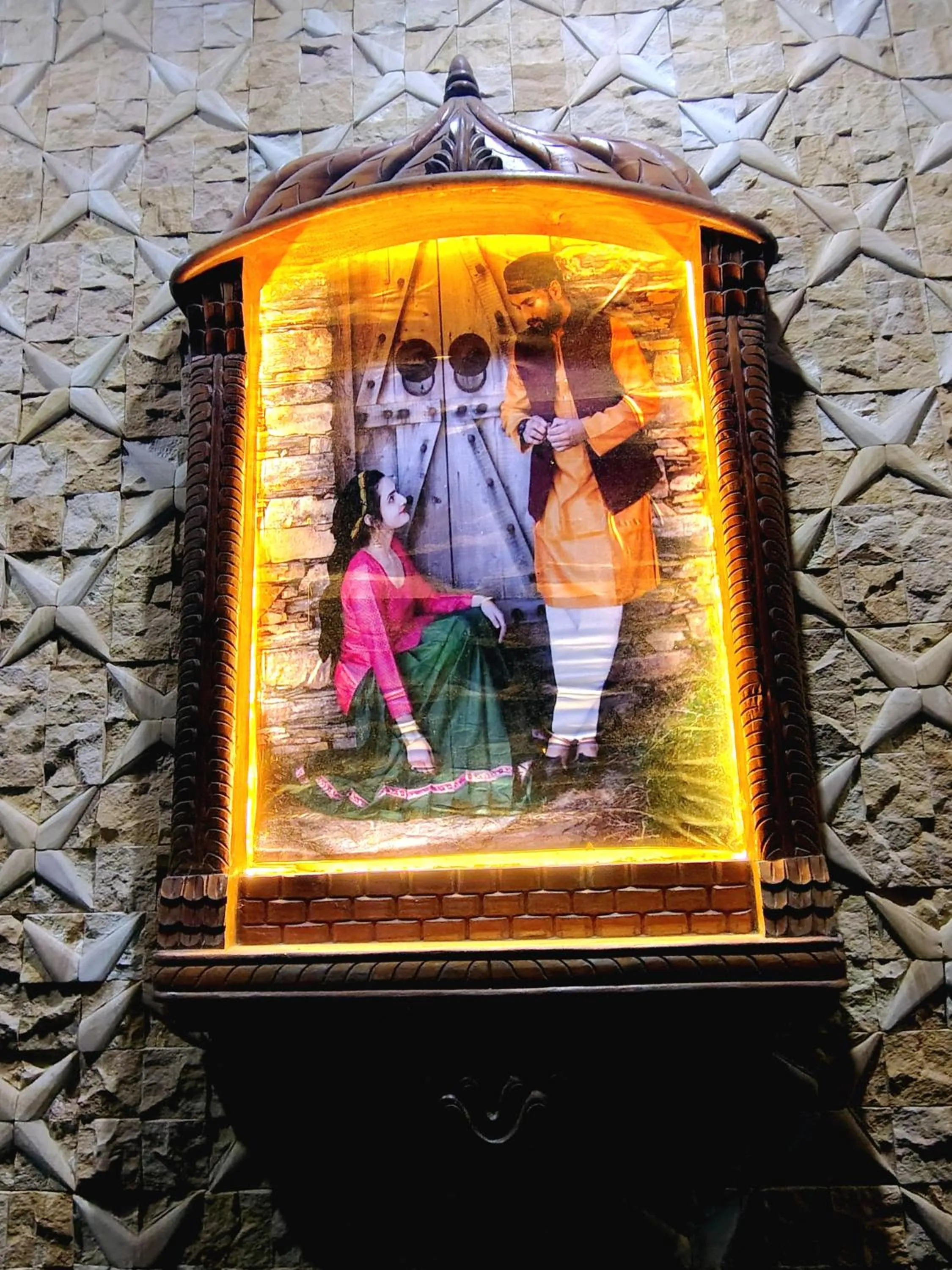 Decorative detail in Chakrata Inn Resort