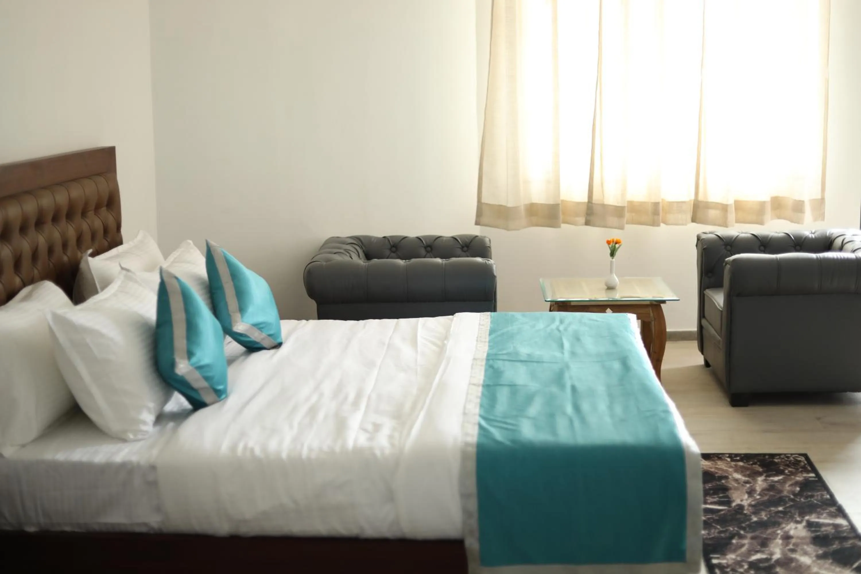 Bed in Chakrata Inn Resort