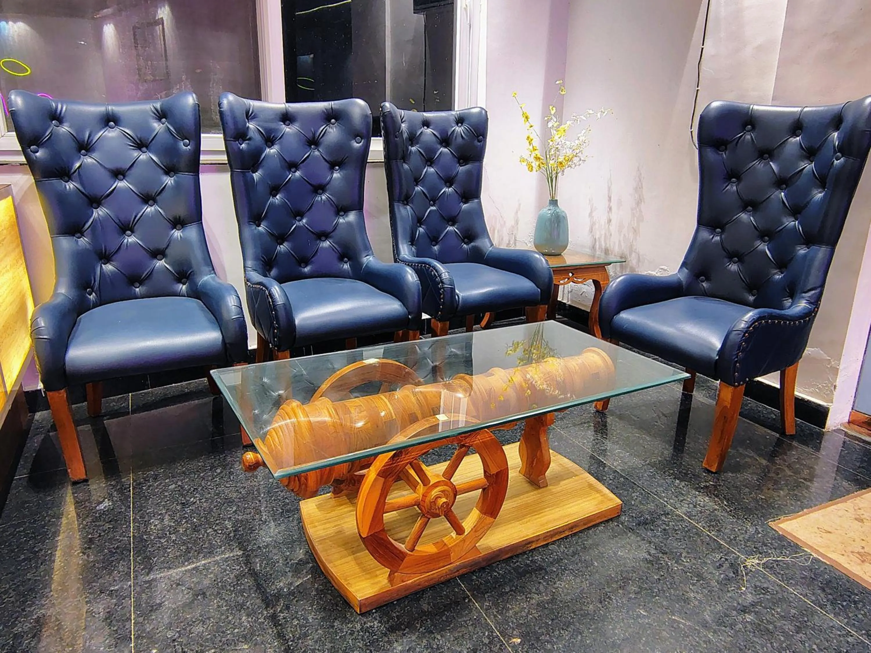 Seating area in Chakrata Inn Resort