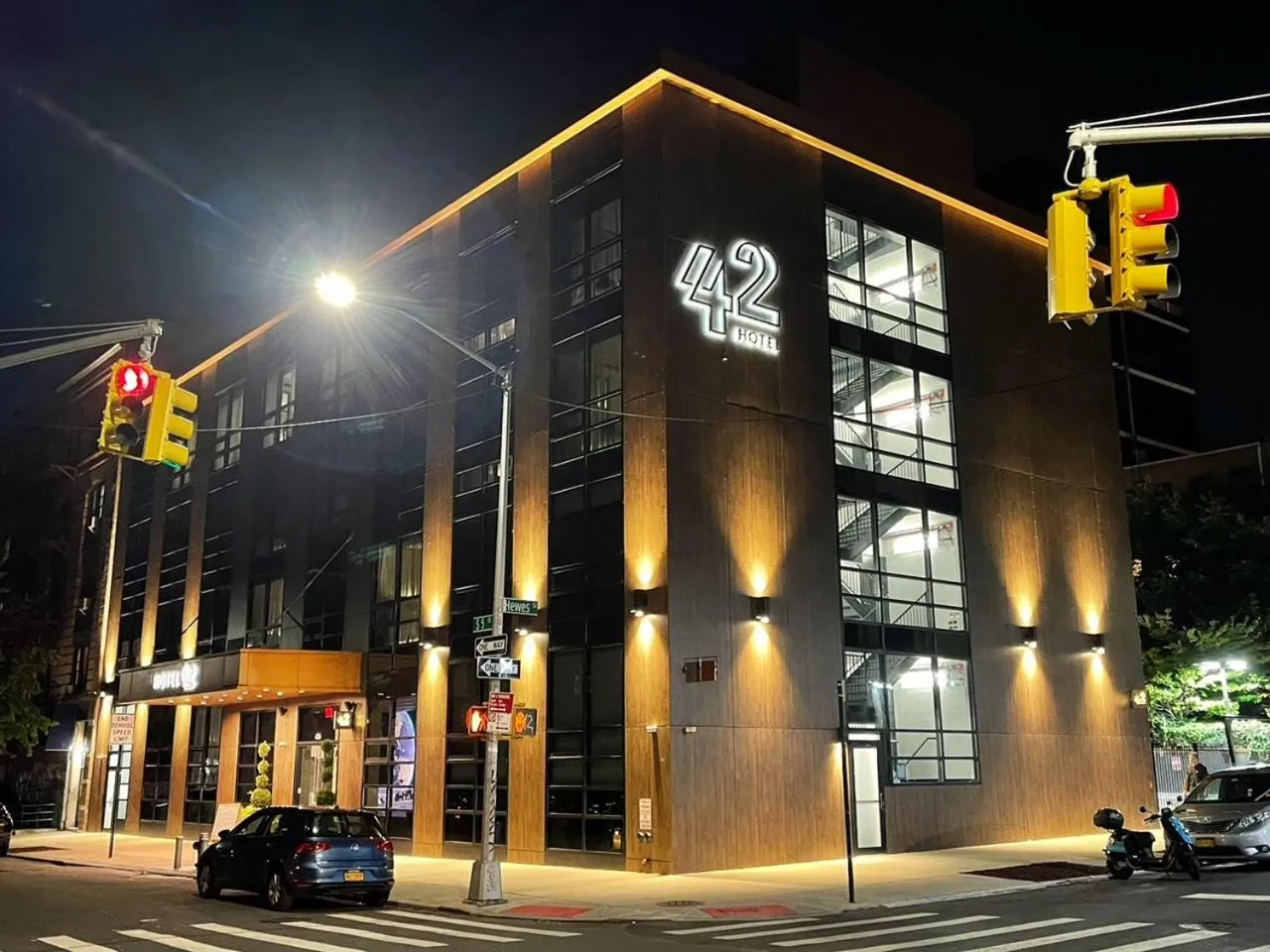 Property building in 42 Hotel Williamsburg