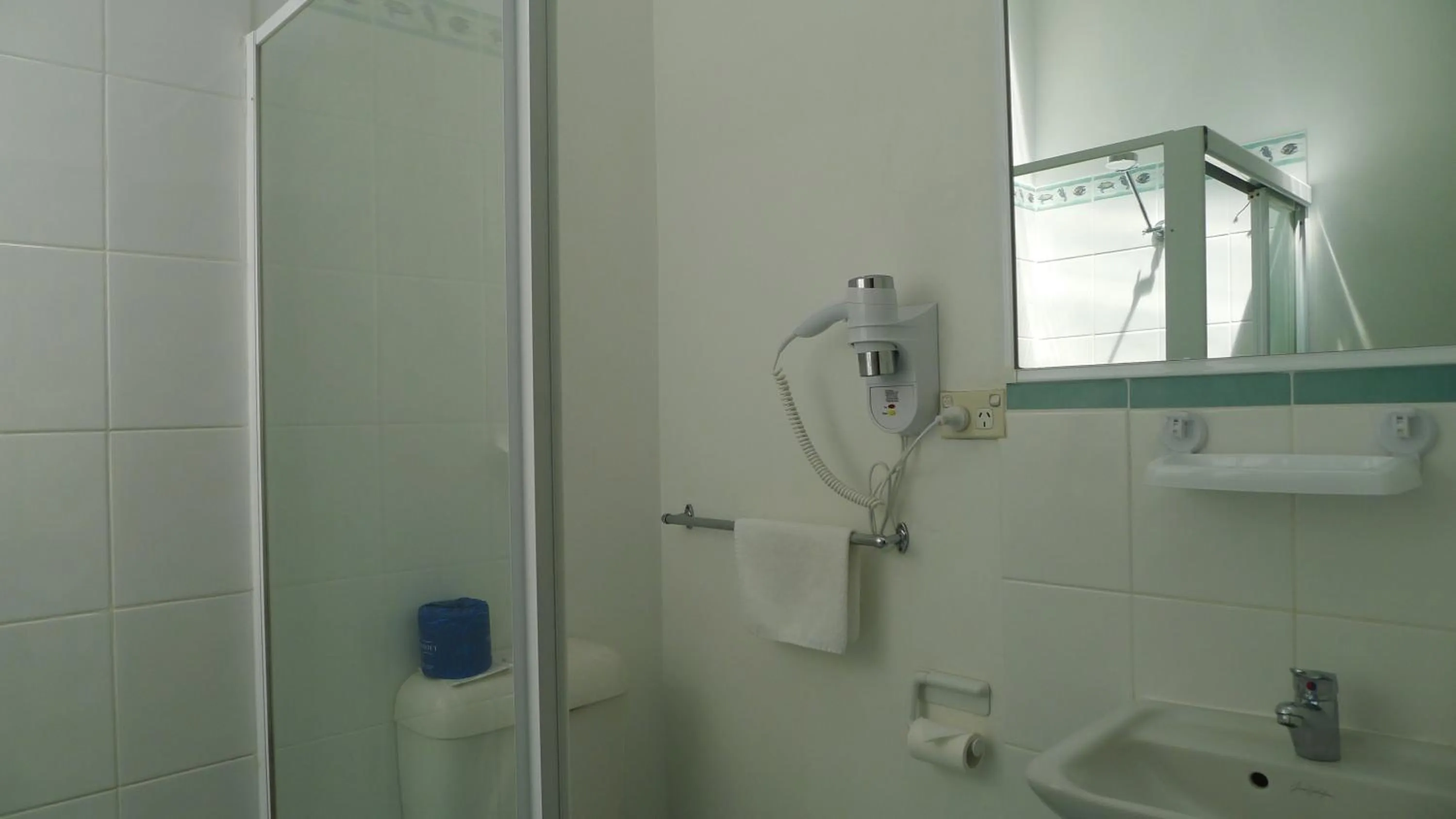 Bathroom in Watersedge Motel