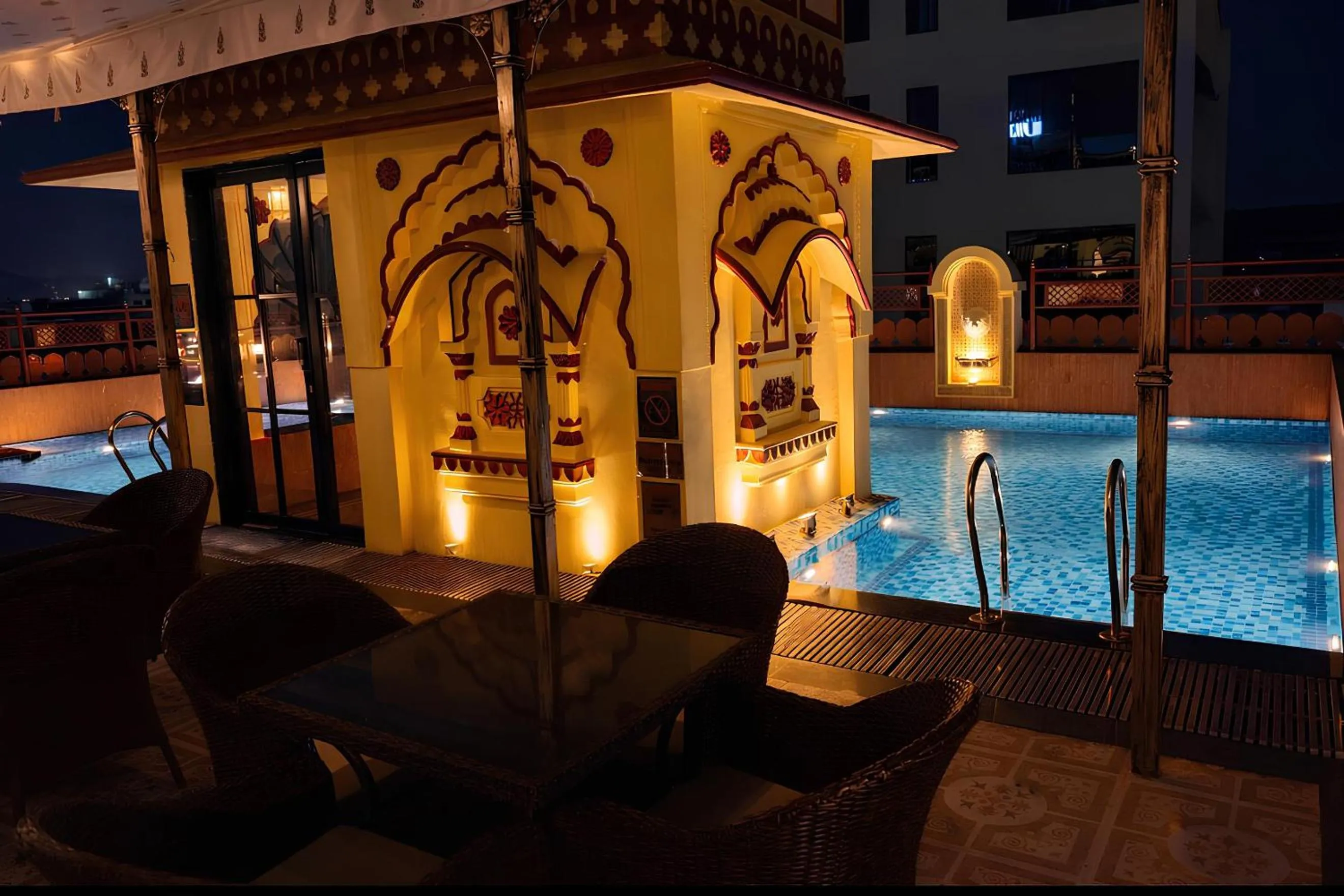 Swimming pool in Umaid Residency - A Regal Heritage Home