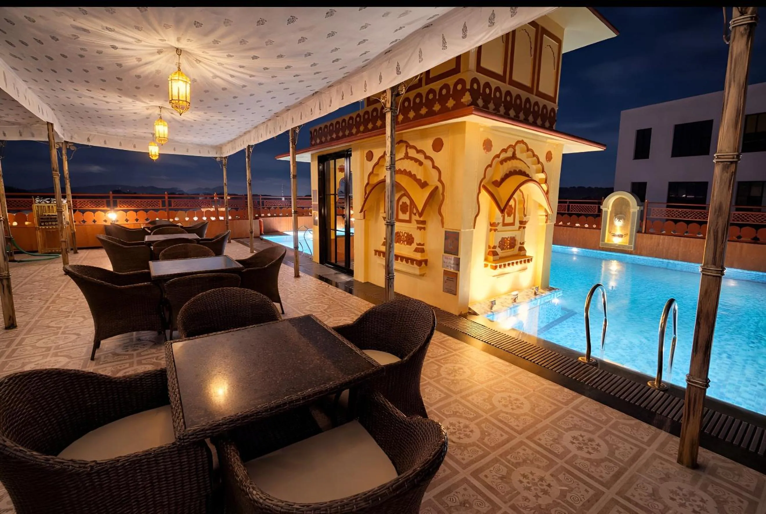 Swimming pool in Umaid Residency - A Regal Heritage Home