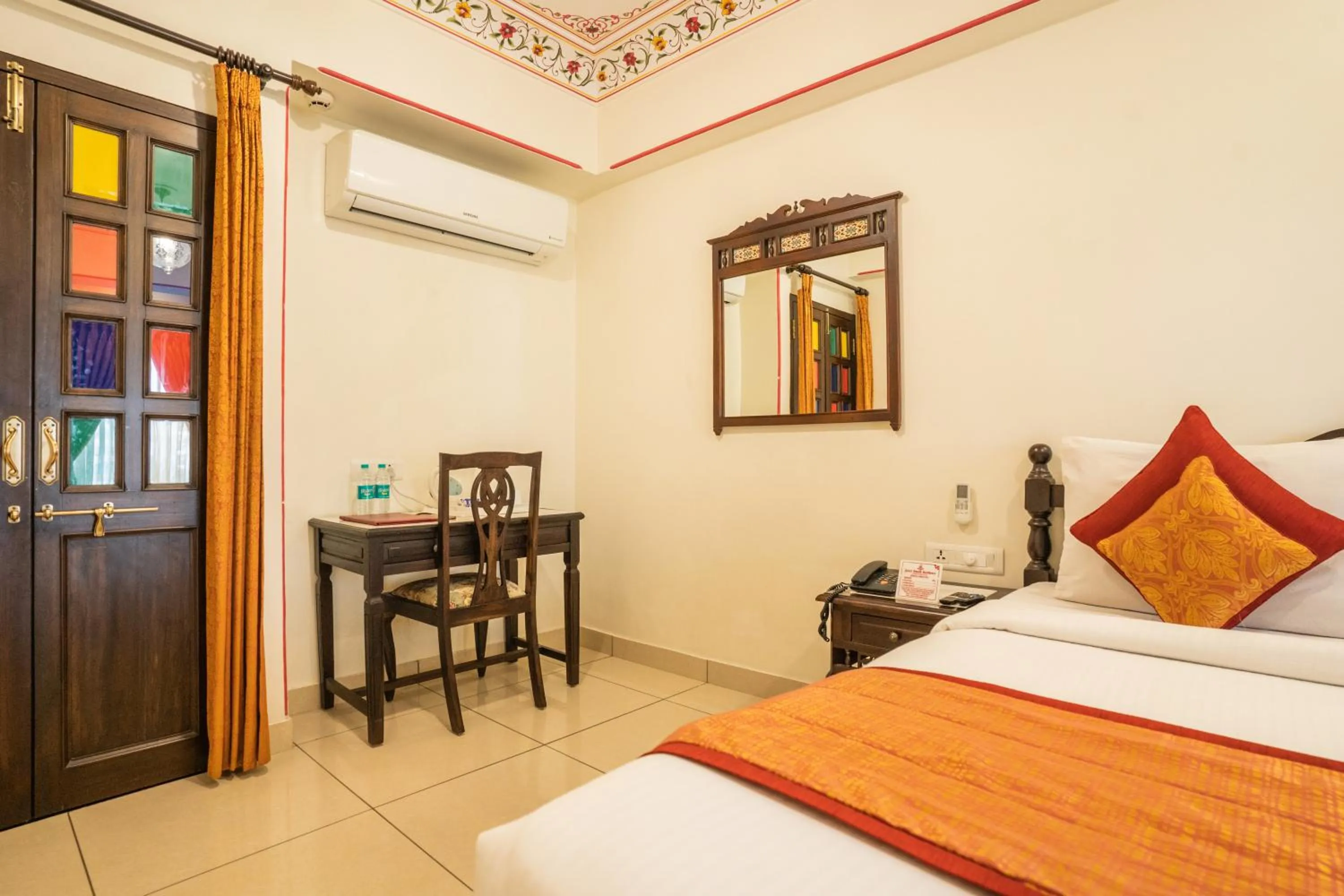 Bed in Umaid Residency - A Regal Heritage Home