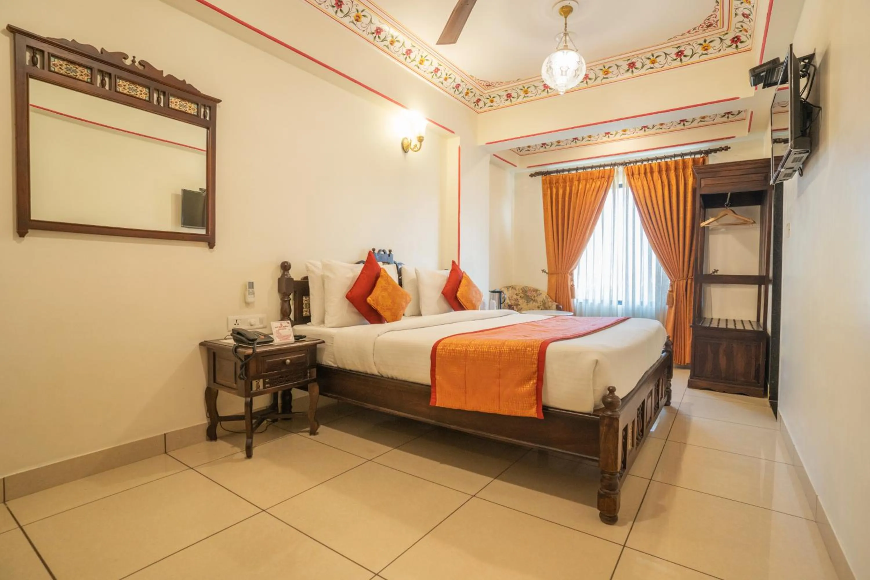 Bed in Umaid Residency - A Regal Heritage Home