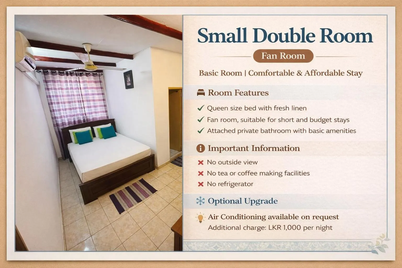 Bed in Tishan Holiday Resort