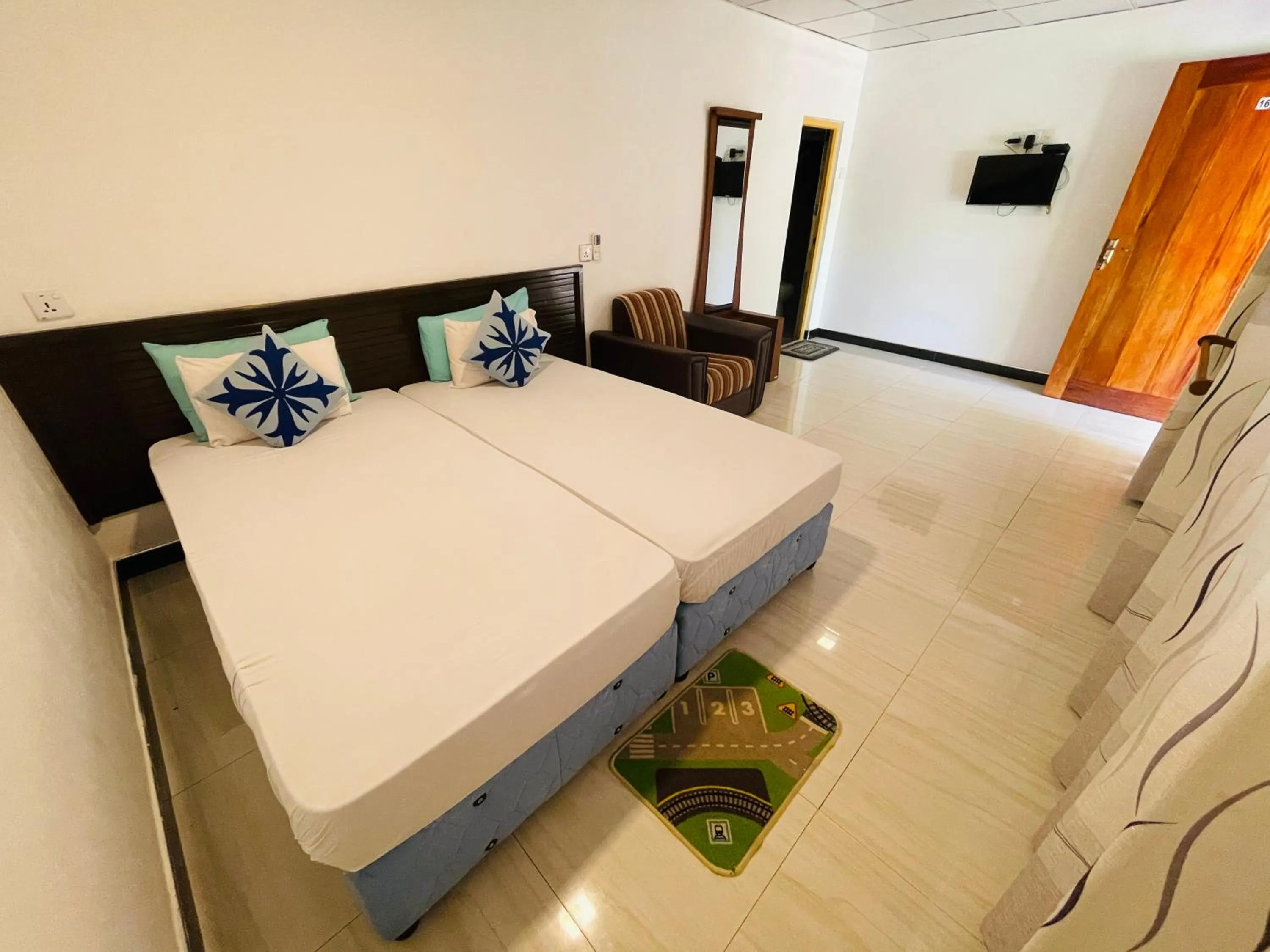 Bed in Tishan Holiday Resort