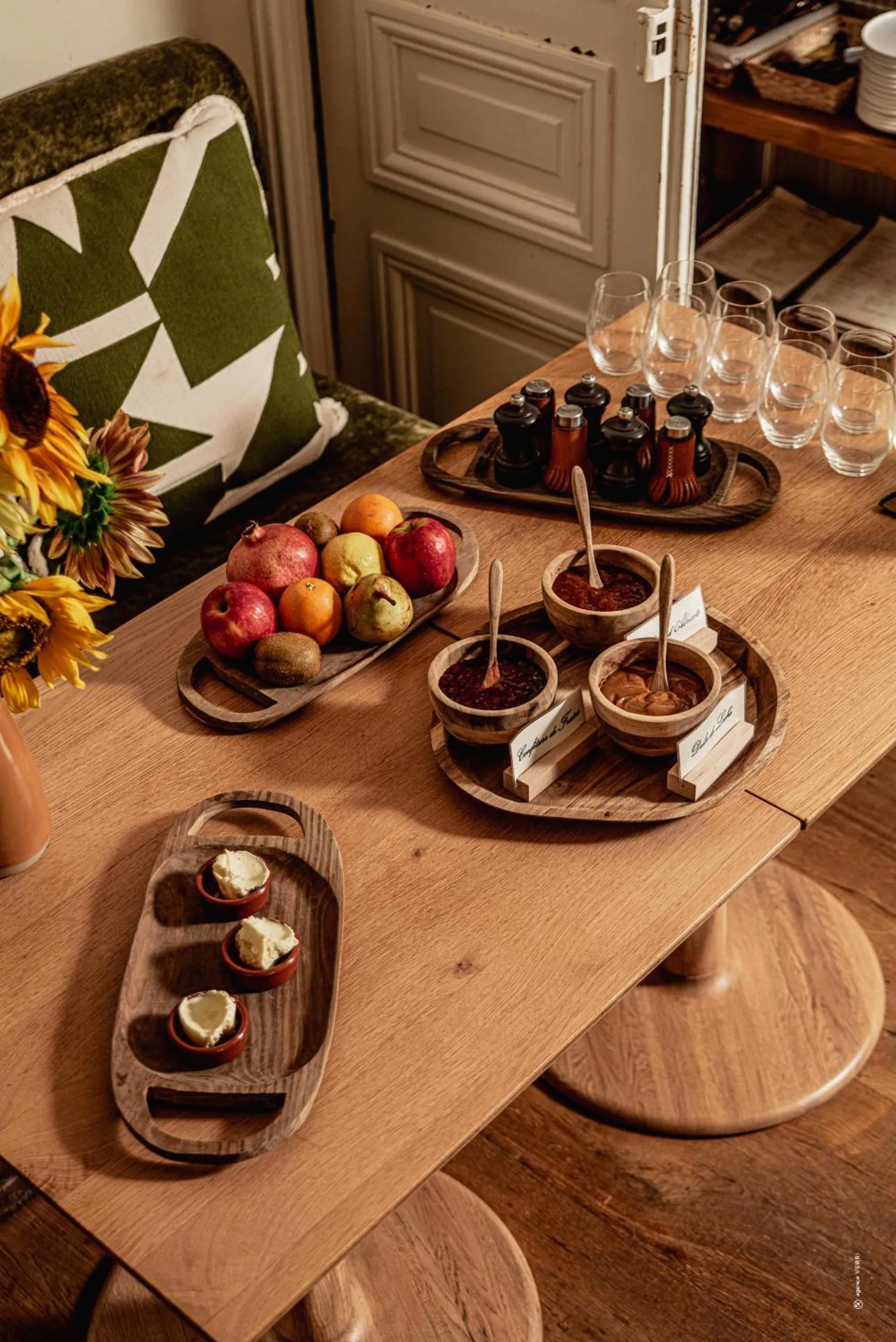 Breakfast in Hôtel Le Mosaïque