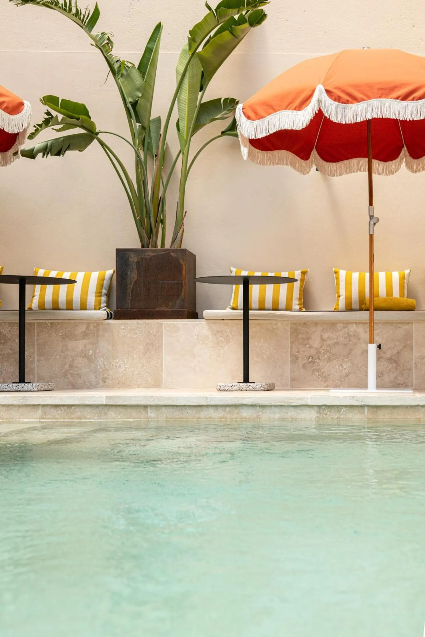 Swimming pool in Hôtel Le Mosaïque