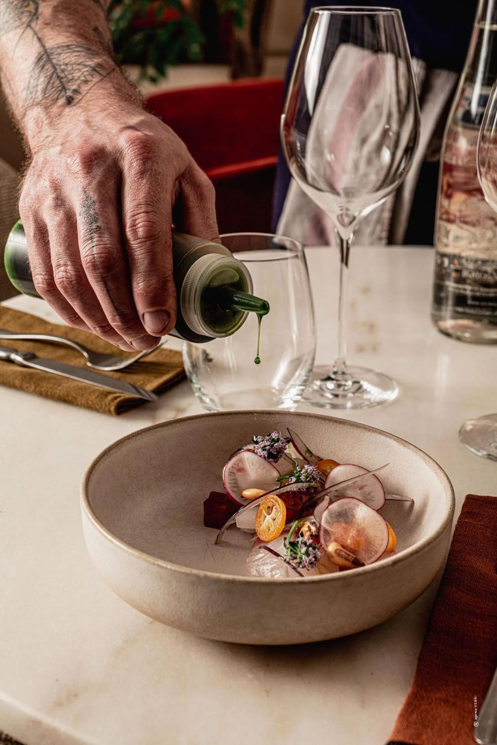 Restaurant/places to eat in Hôtel Le Mosaïque