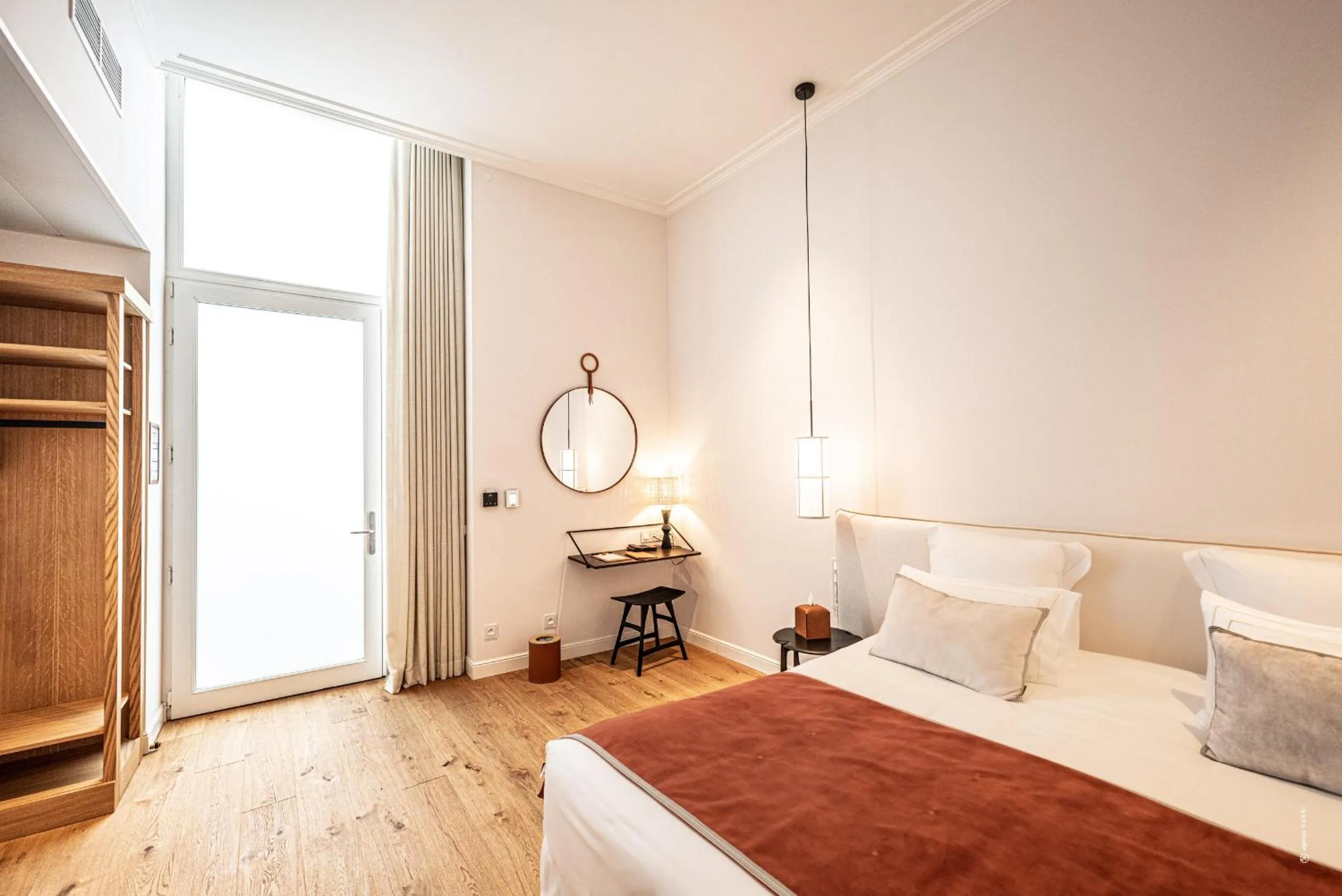 Bed in Hôtel Le Mosaïque