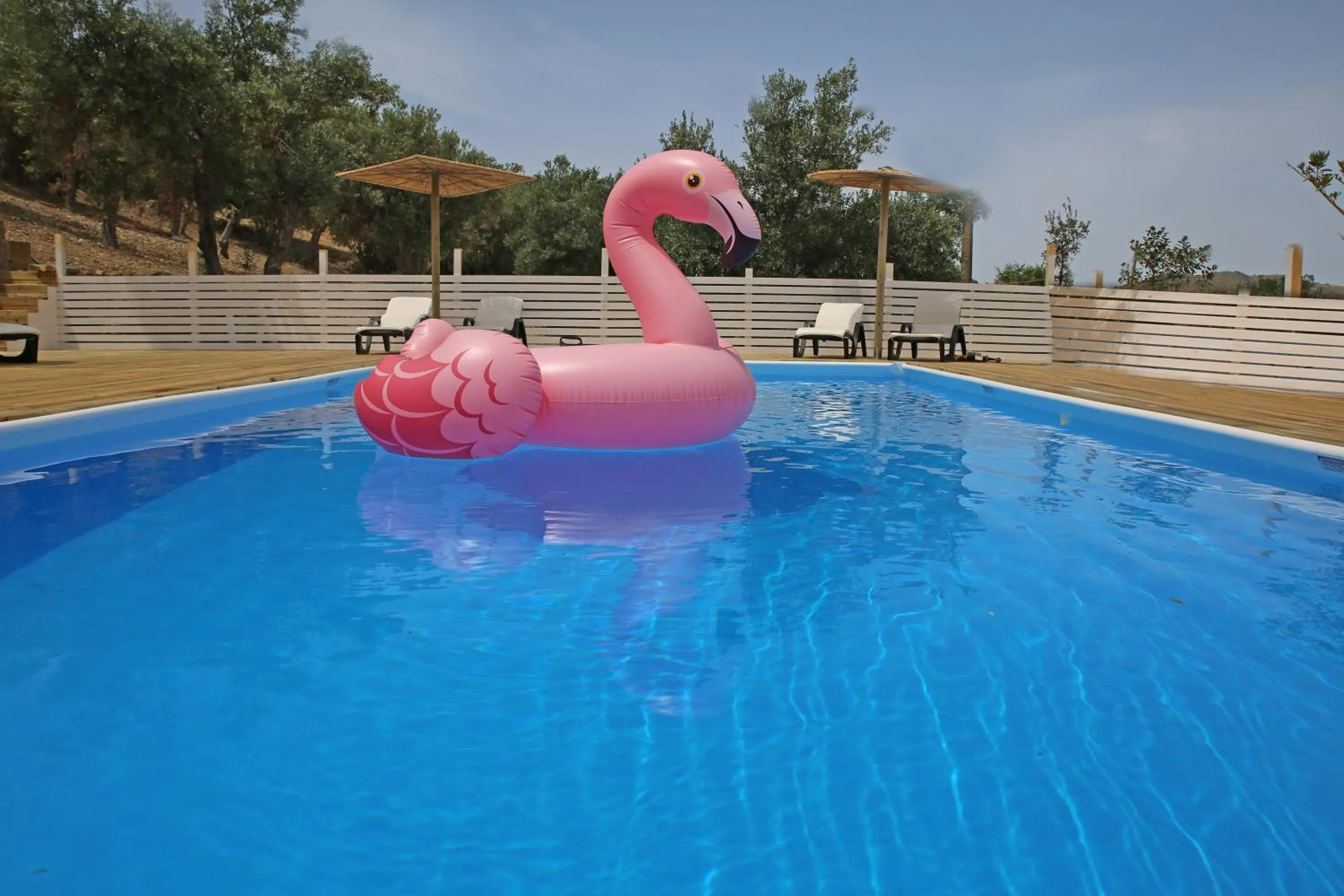 Swimming pool in Acquasanta Relais