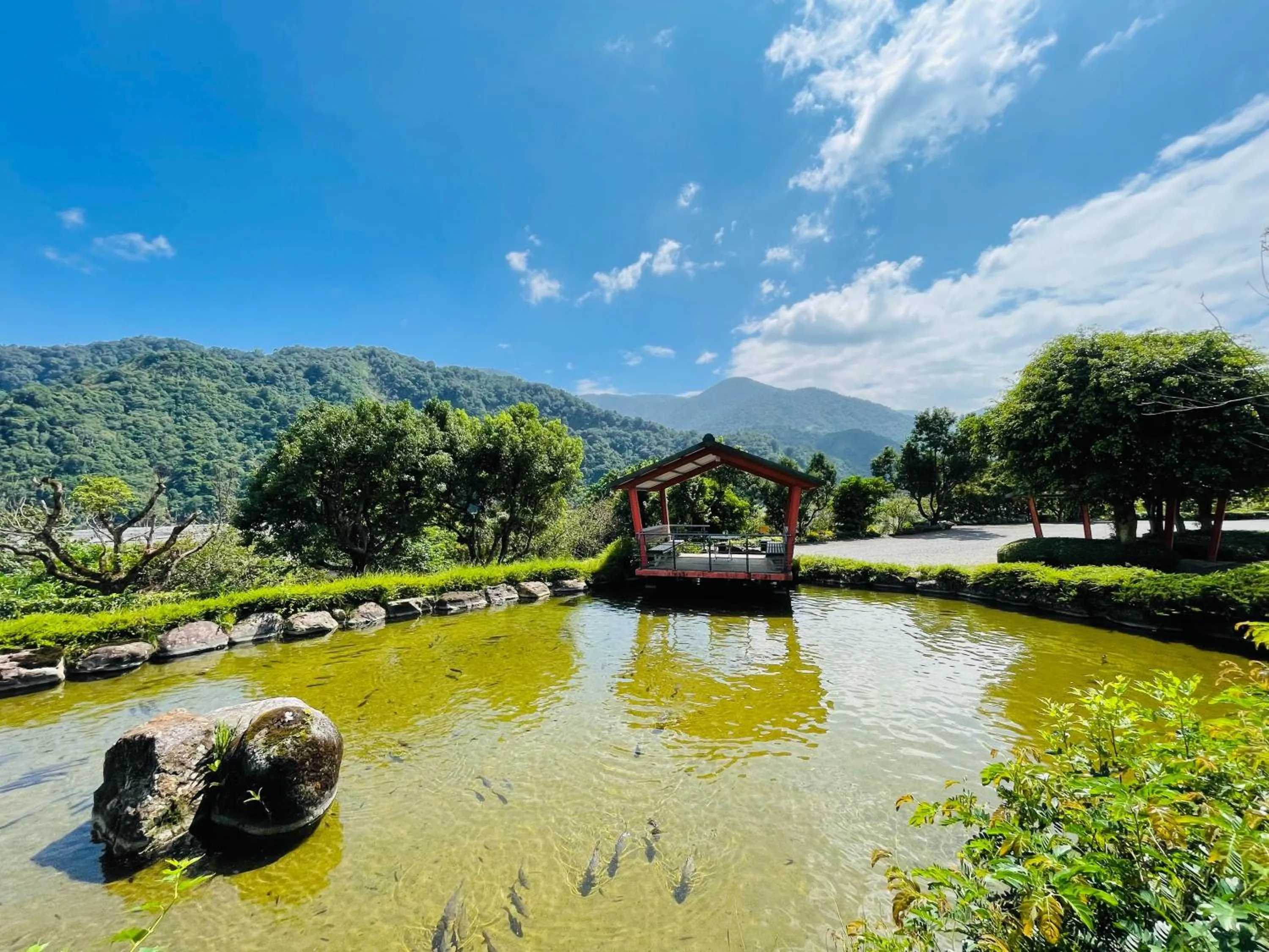 Natural landscape in Ying Shih Guest House