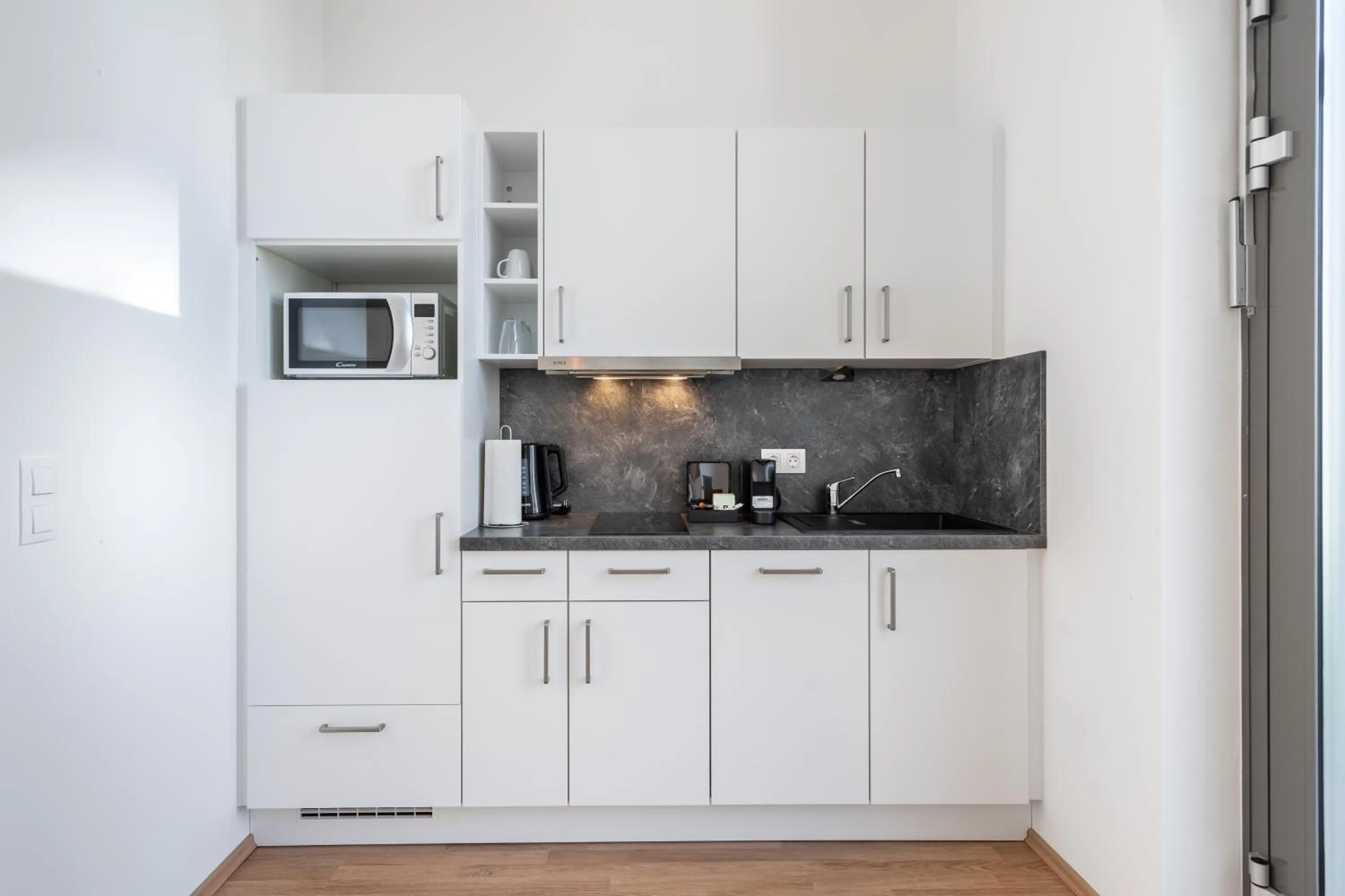 Coffee/tea facilities in FeelGood Apartments LakeLiving inklusive Garagenplatz