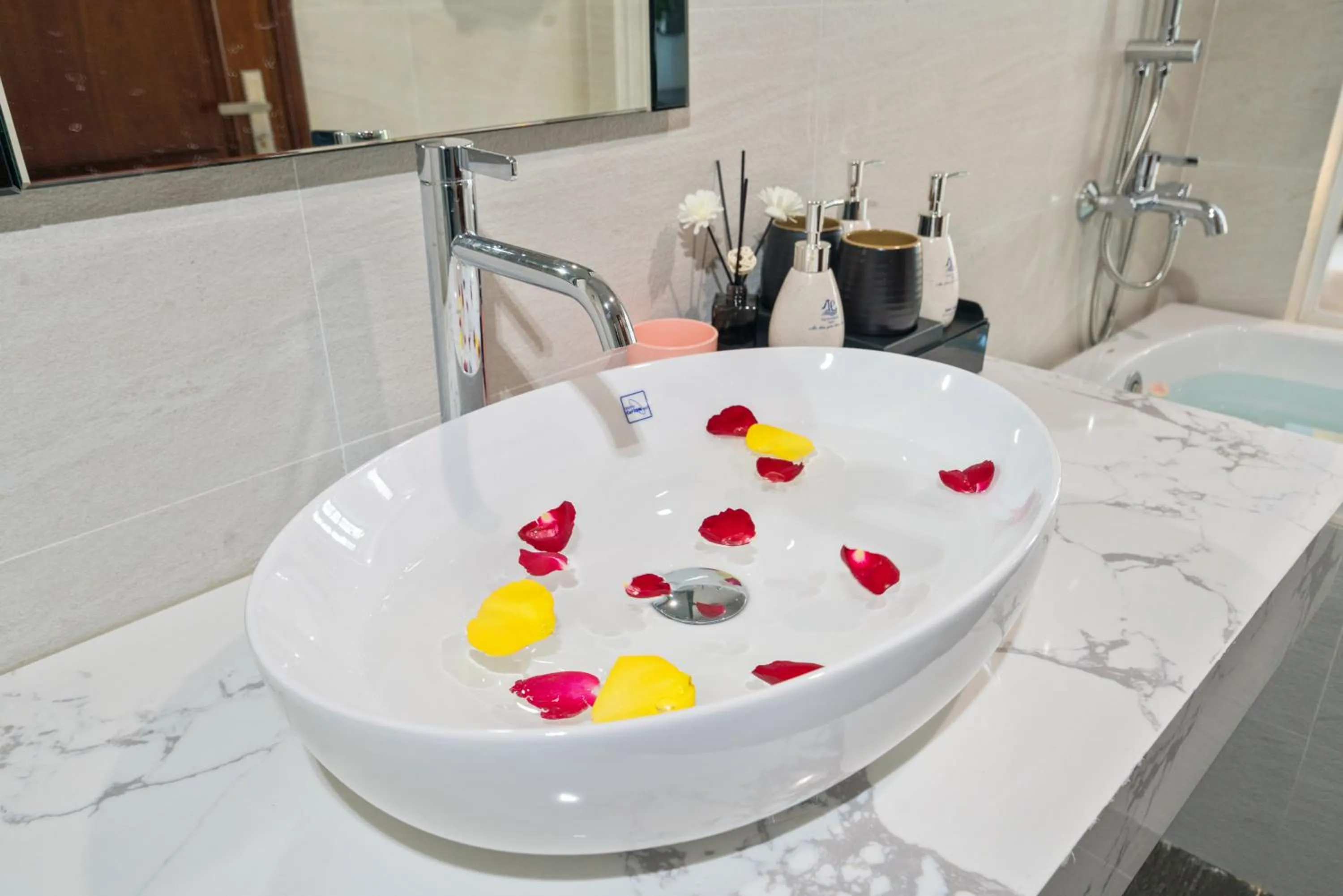 Bathroom in The Enchanted Ha Long Hotel