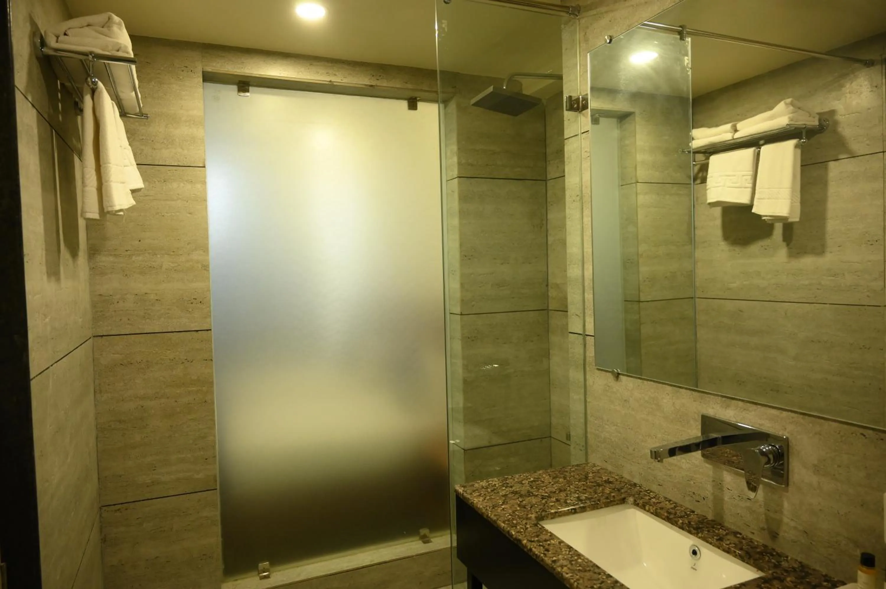 Bathroom in HOTEL MAKHAN VIHAR