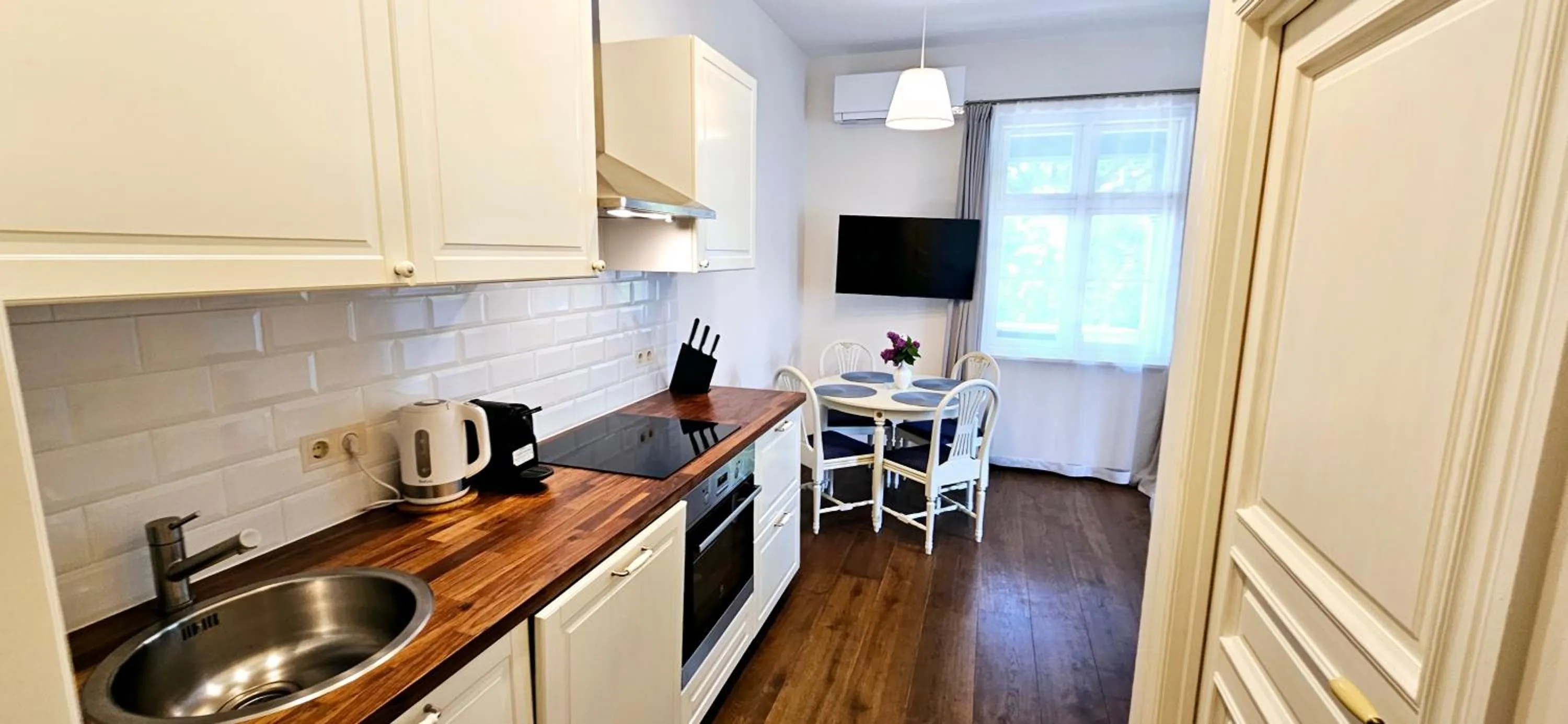 Kitchen or kitchenette in Villa Loebel 1881