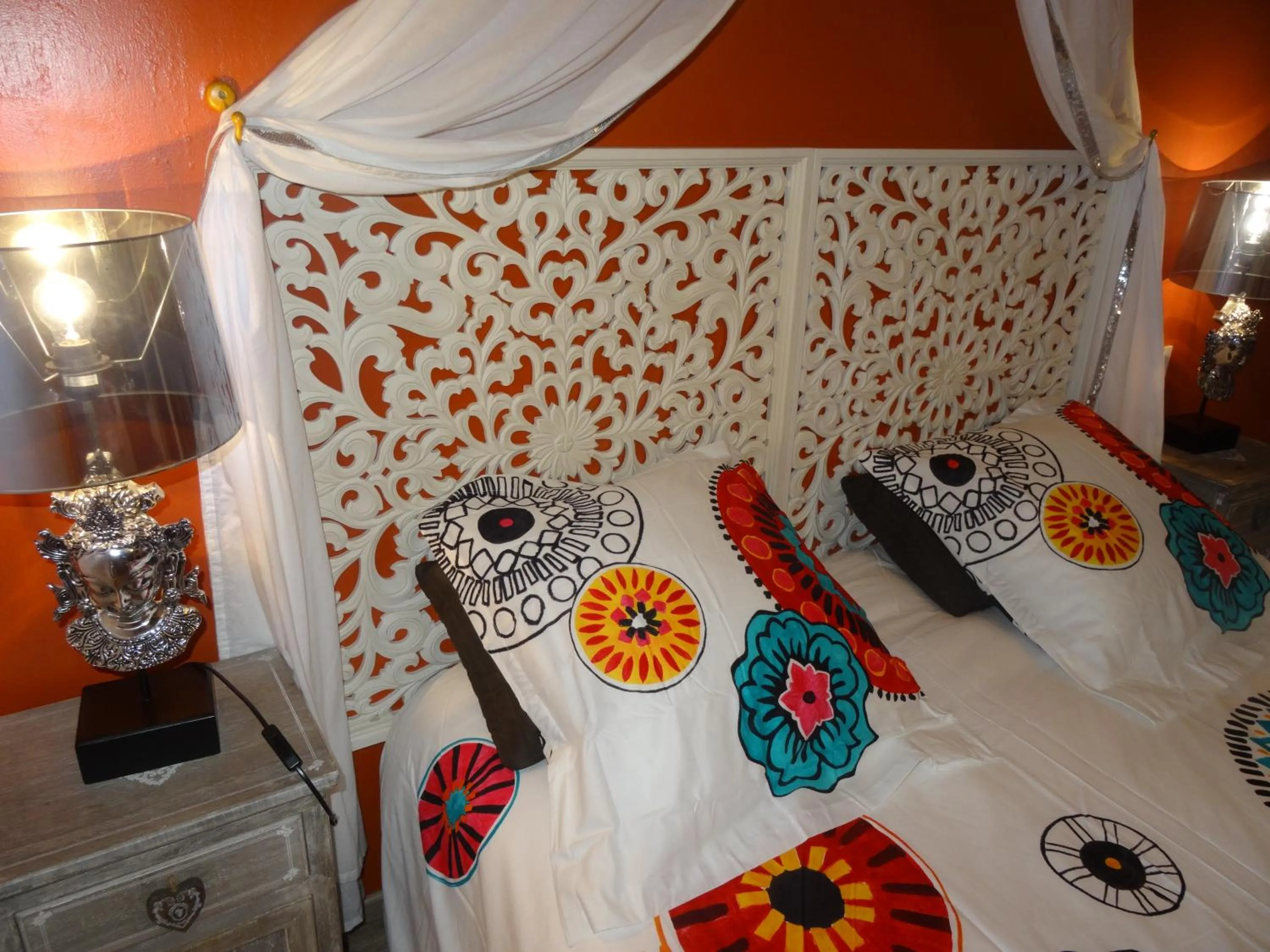 Bed in La Fontenelle Chambres d'Hôtes