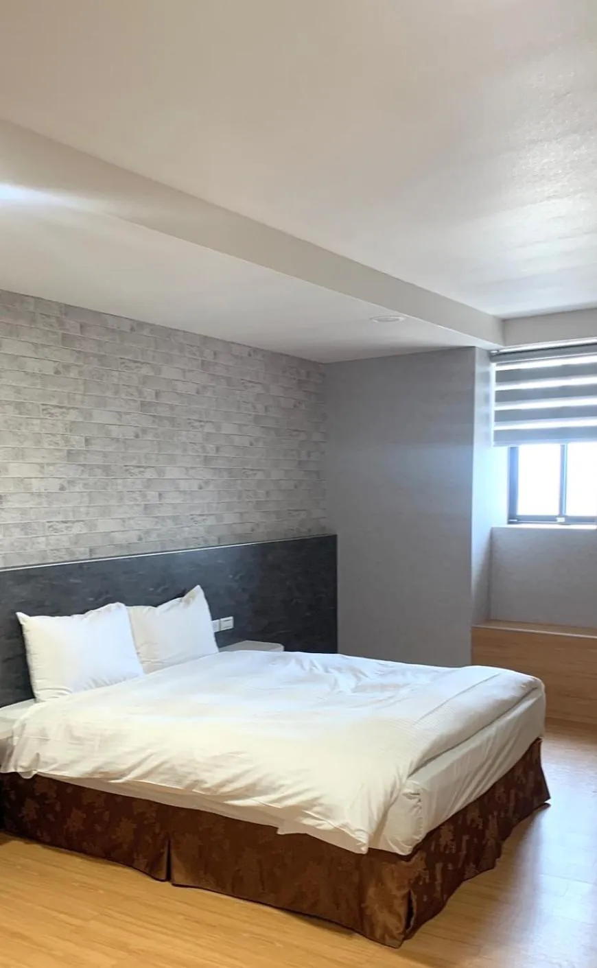 Bed in 嵐茵鐵道旅館