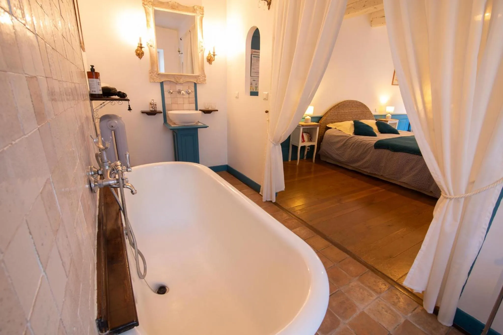 Bed in Le Clos du Barry