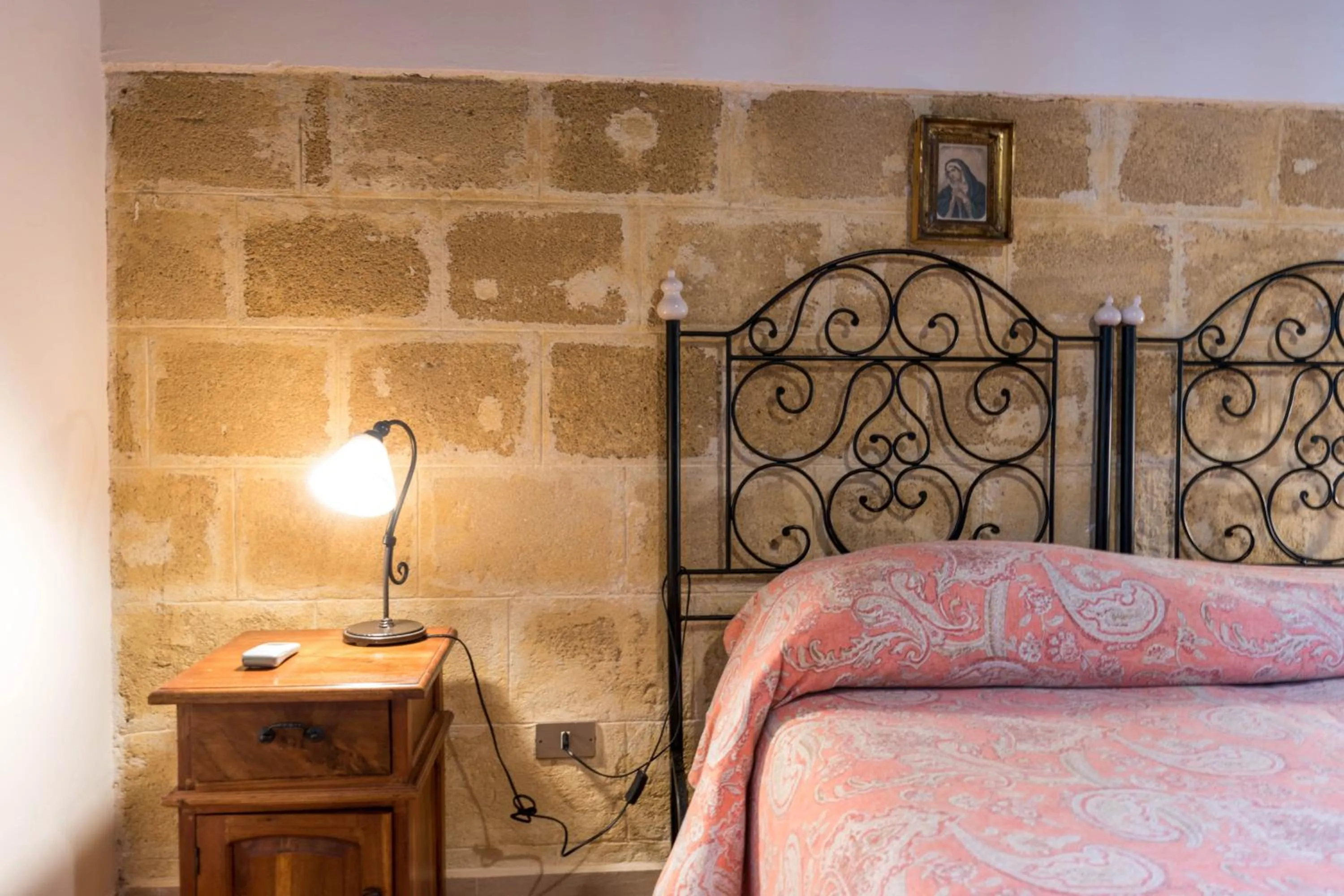 Bedroom, Bed in Baglio Spanò - Antiche Dimore di Sicilia