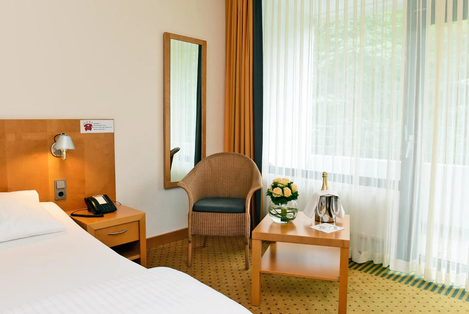 Seating area in Hotel Am Kurpark