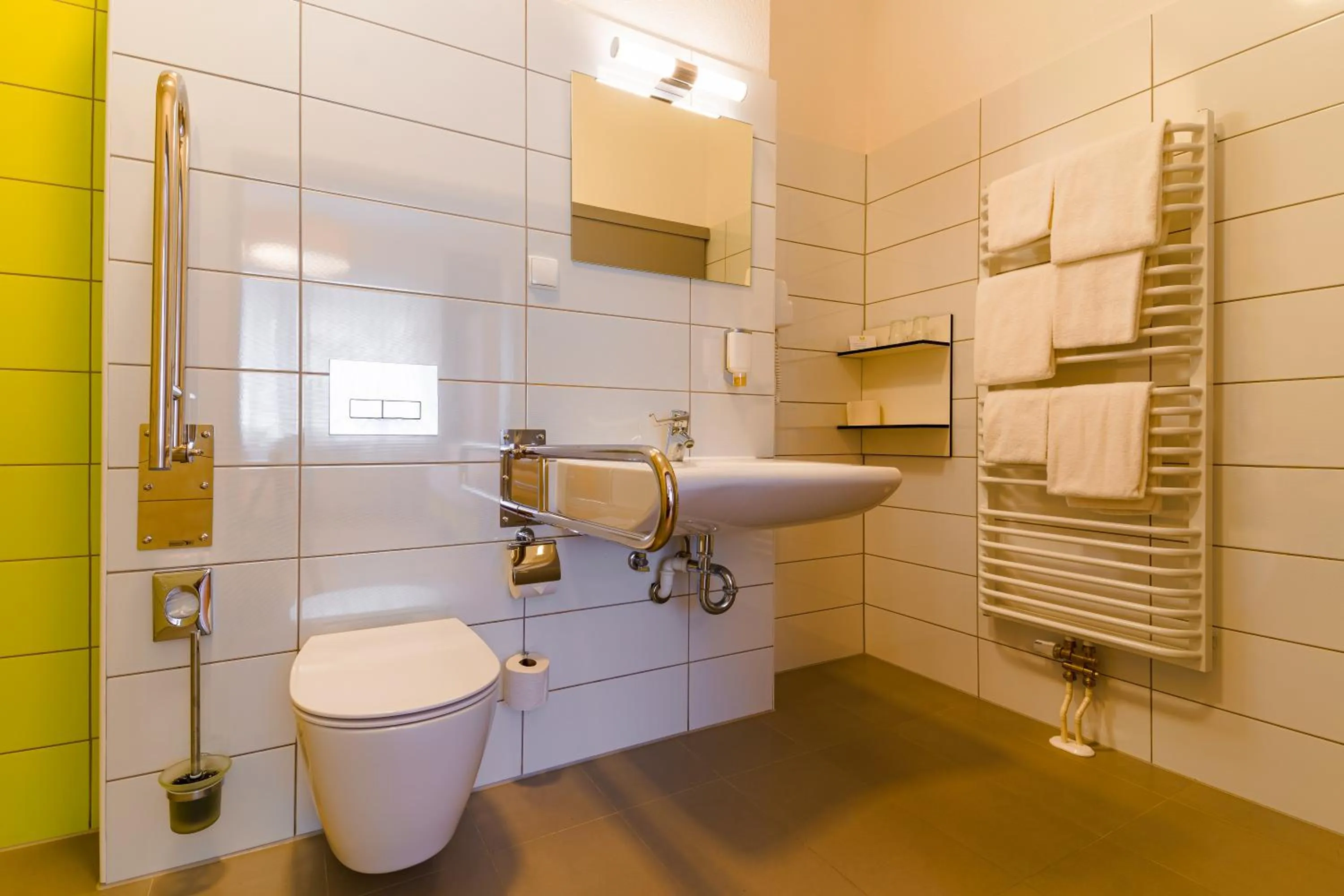 Toilet in Hotel Am Kurpark