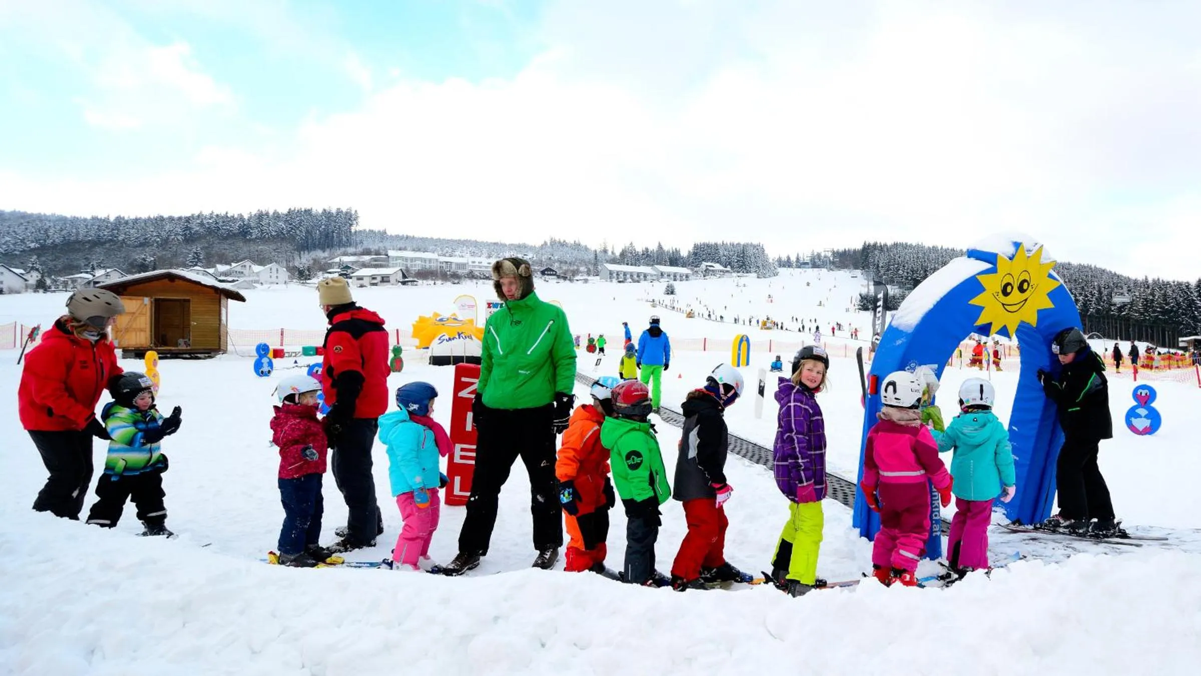 Skiing in Hotel Am Kurpark