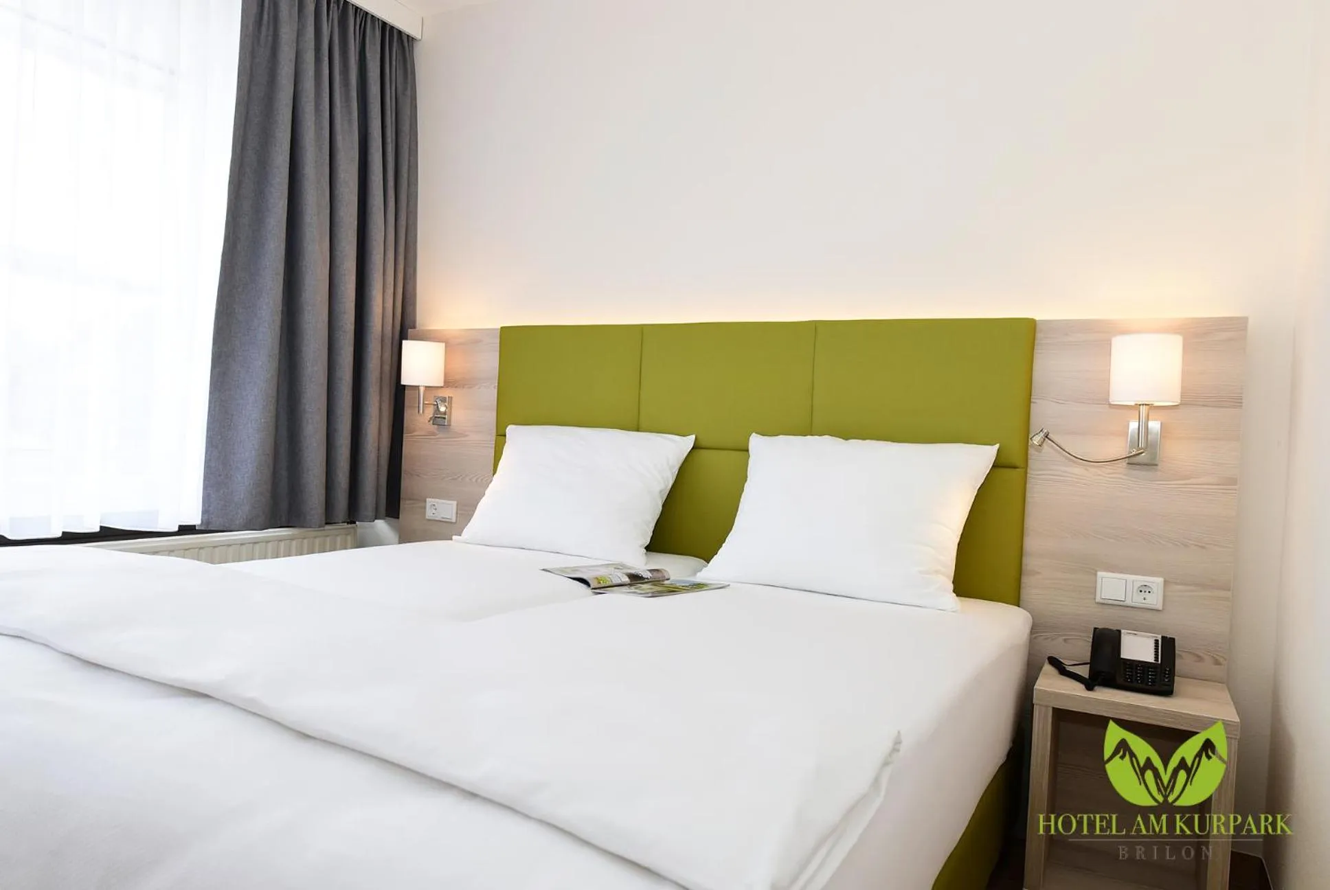 Bed in Hotel Am Kurpark