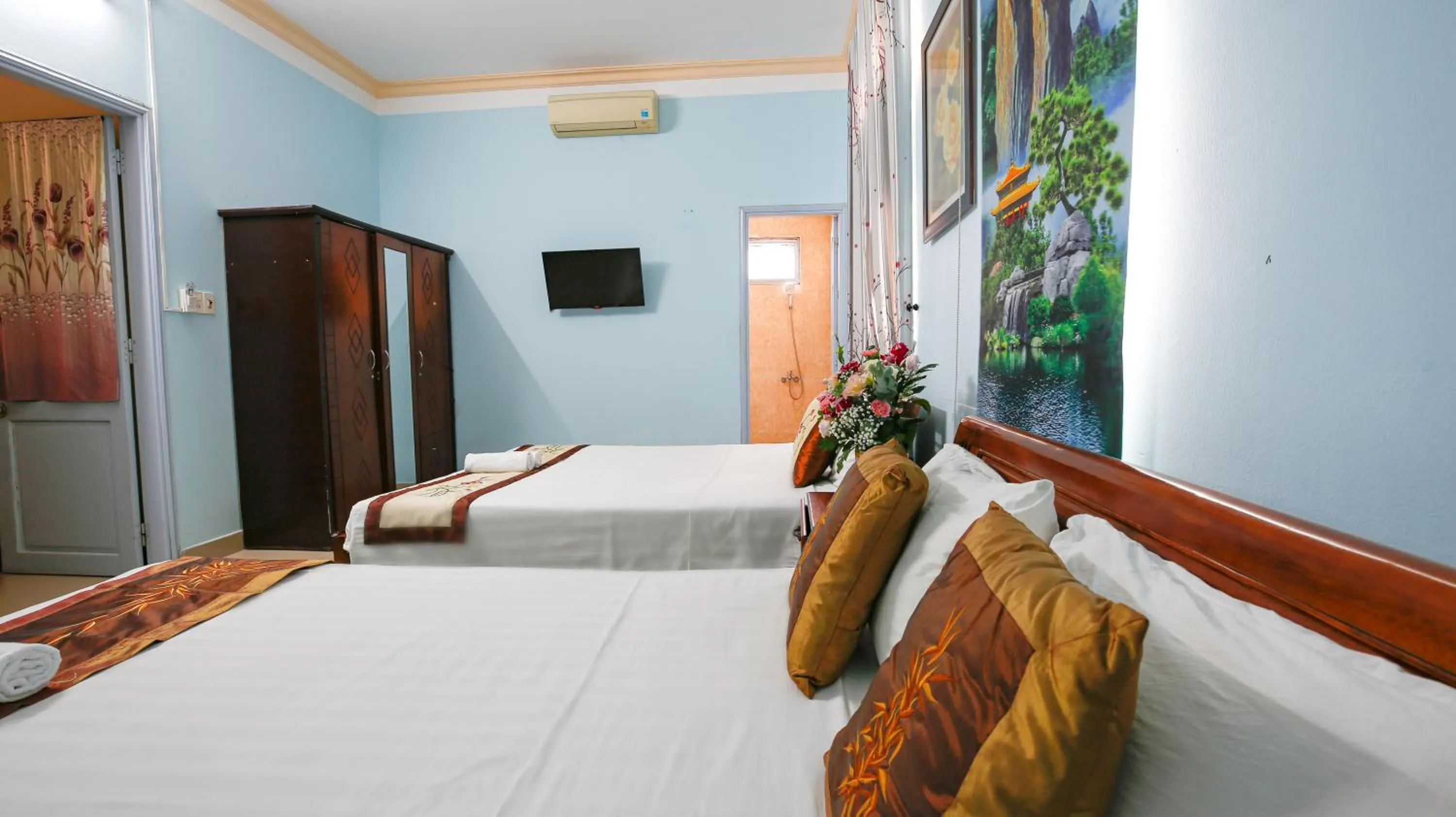 Photo of the whole room, Bed in Areca Homestay