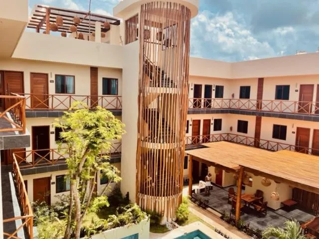 Pool view in Hotel Manglar Suites
