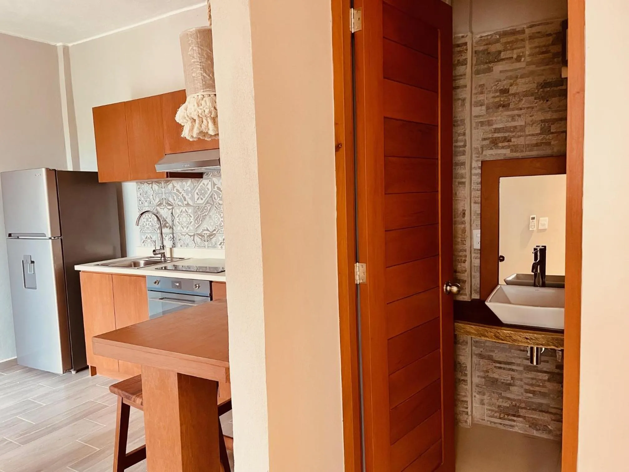 kitchen in Hotel Manglar Suites