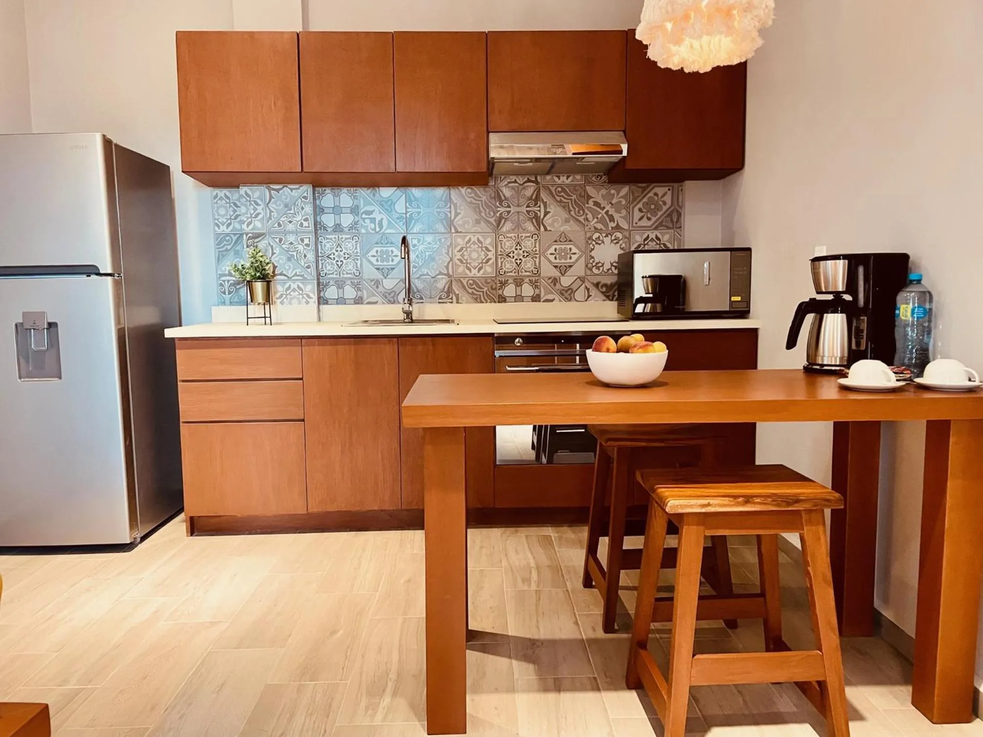 kitchen in Hotel Manglar Suites