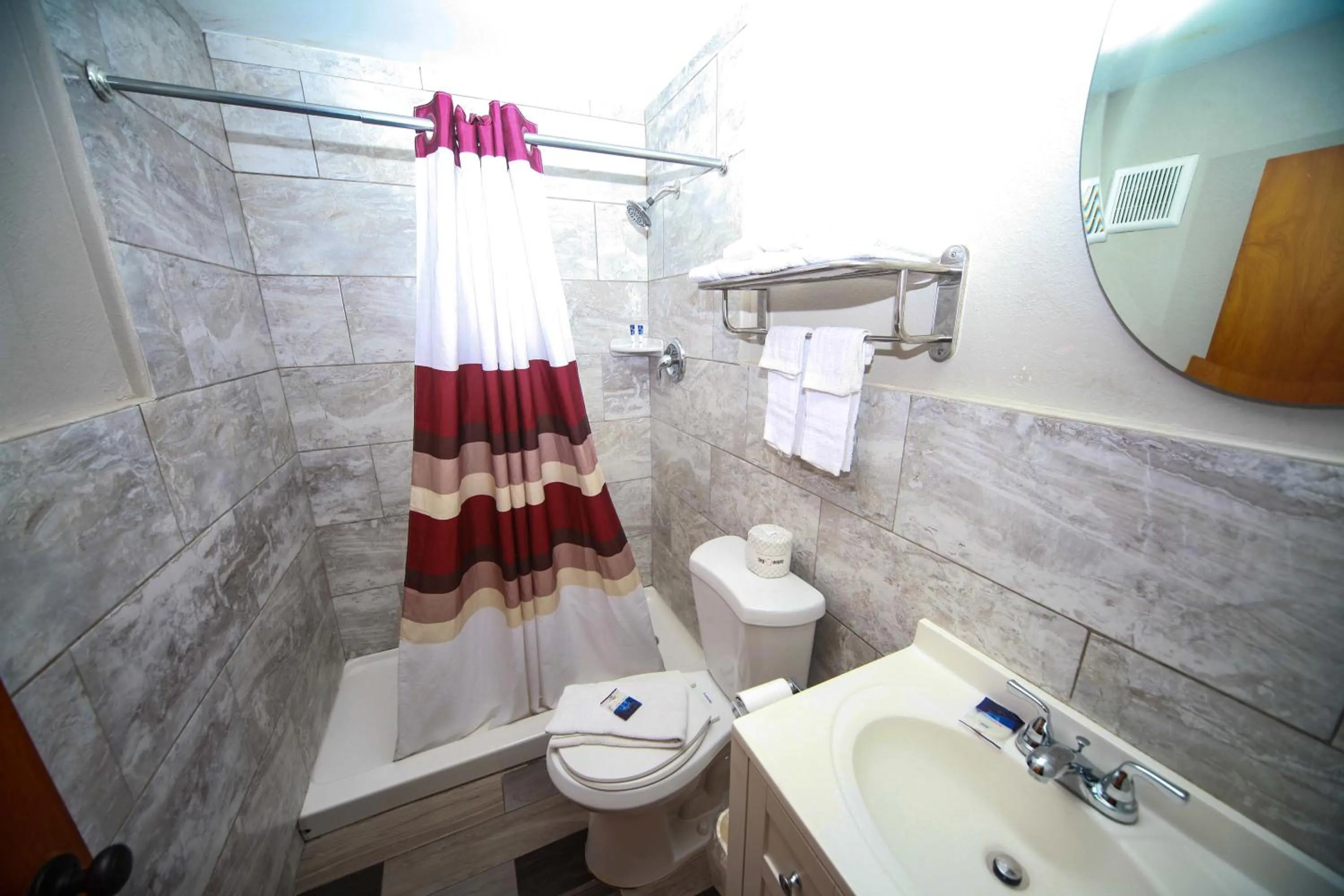 Bathroom in Relax Inn Bradford