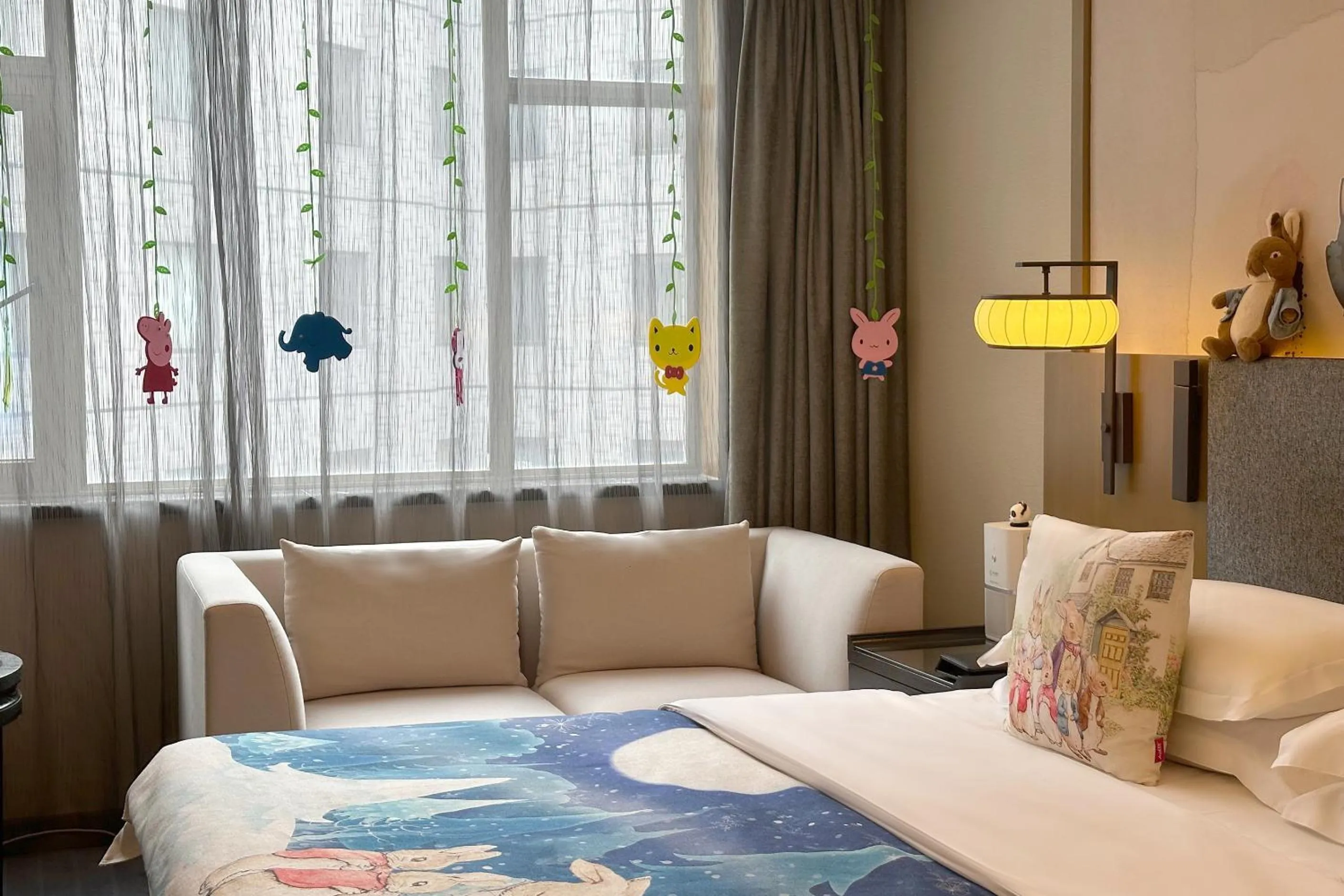 Bed in Yue Yang Hotel