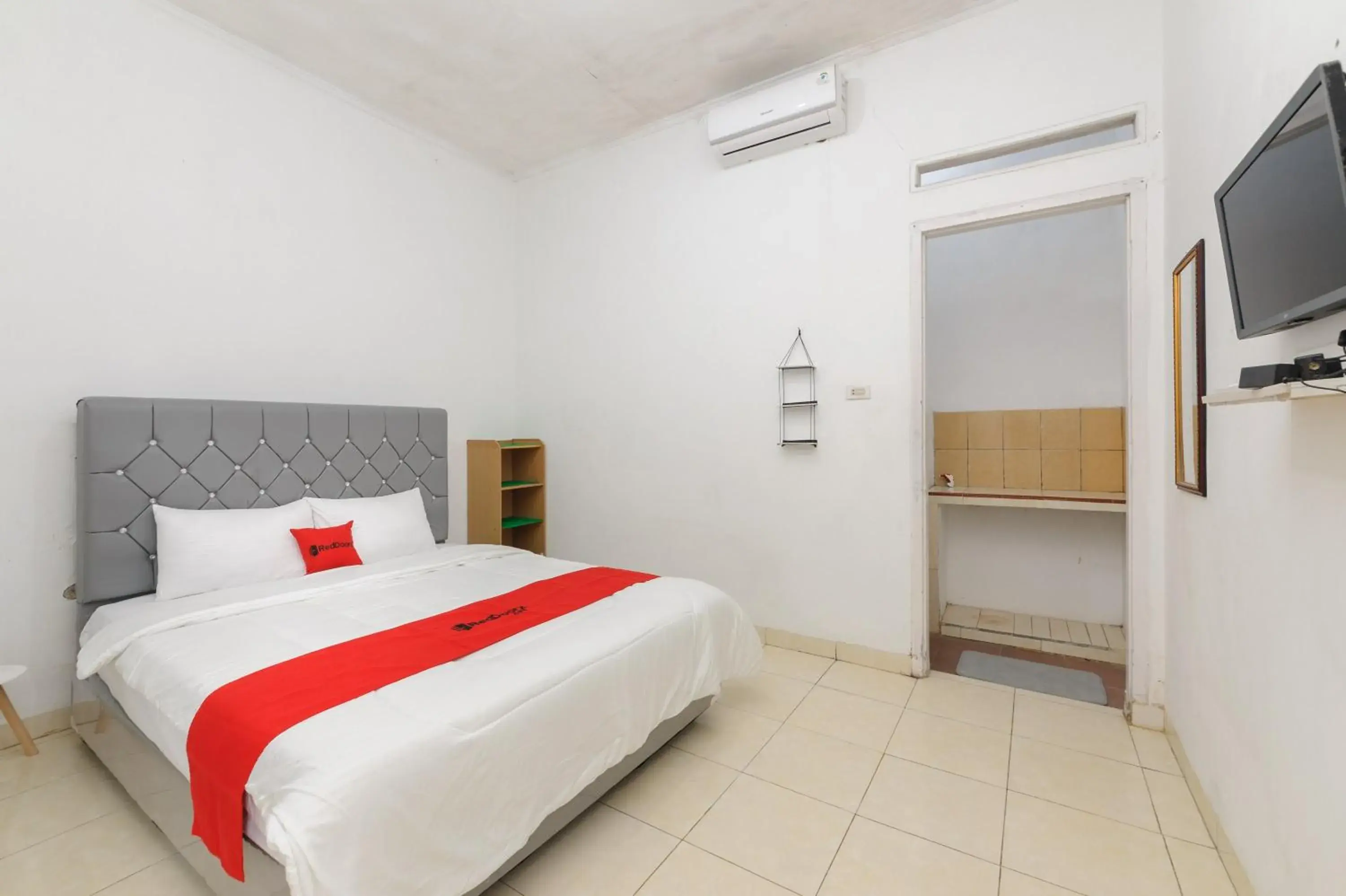 Bed in OYO 91068 Penginapan Way Semaka Syariah Bed in OYO 91068 Penginapan Way Semaka Syariah