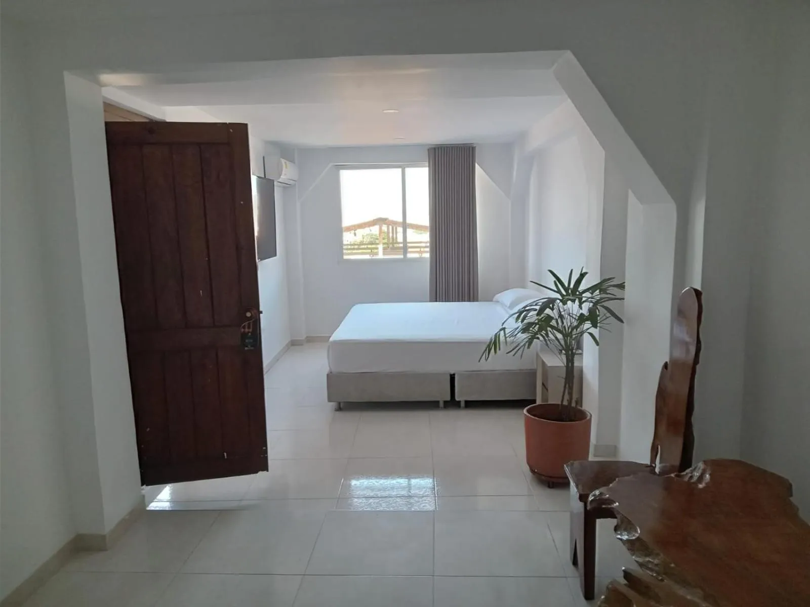 Bed in Hotel Terraza San Antonio