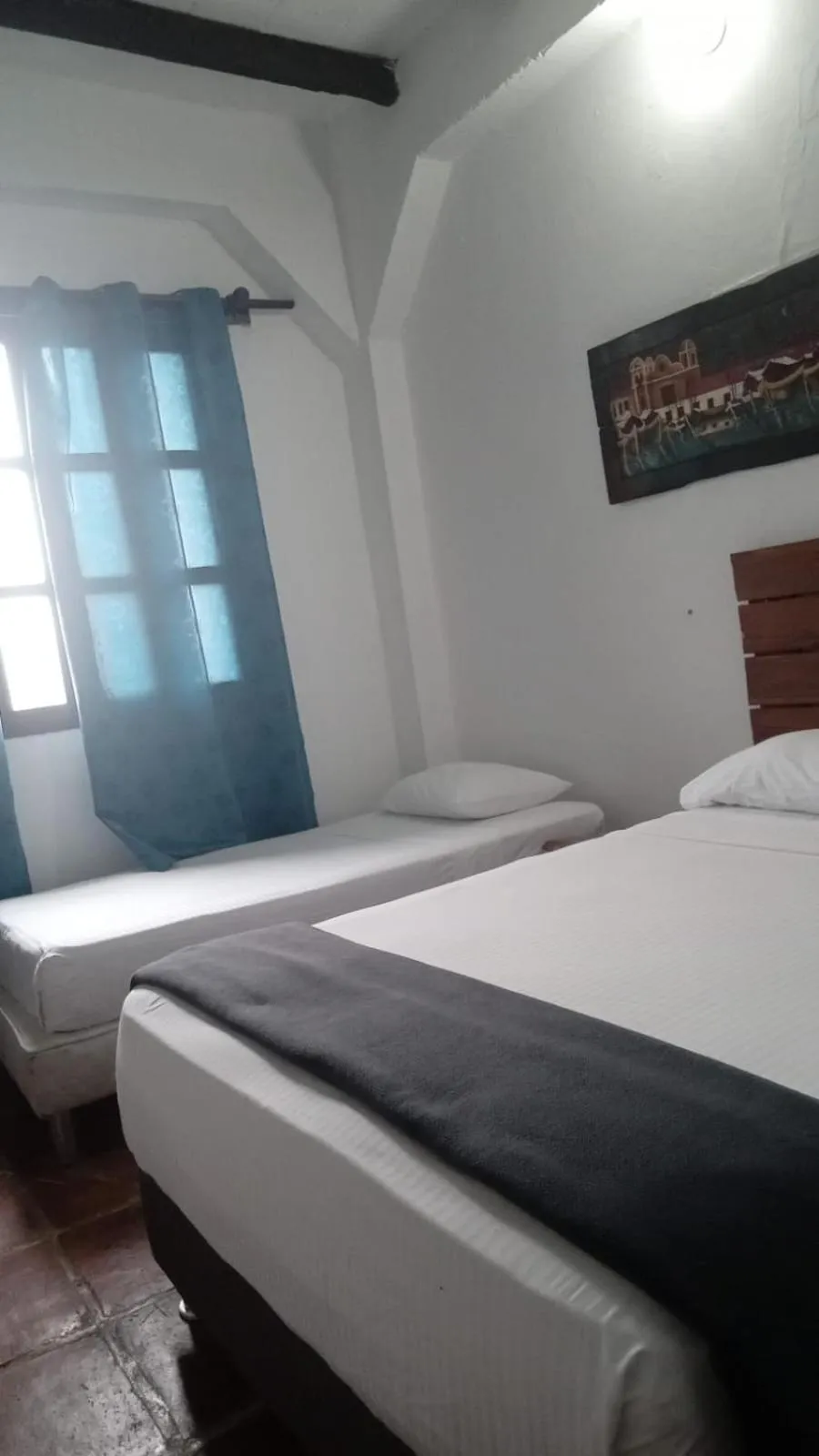 Bed in Hotel Terraza San Antonio