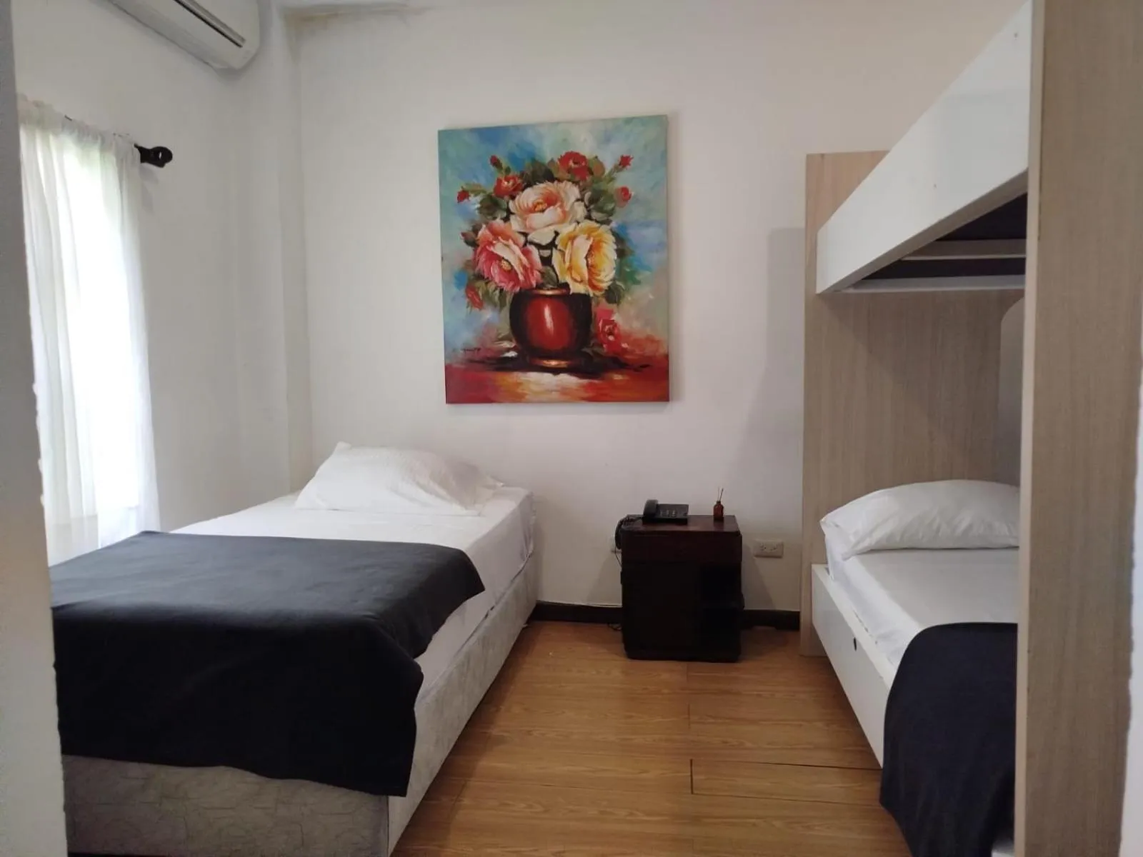 Bed in Hotel Terraza San Antonio