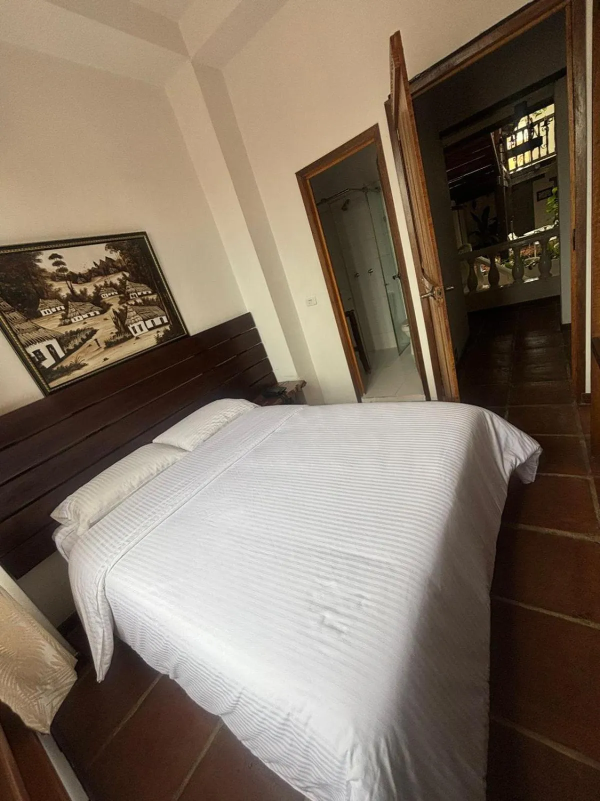 Bed in Hotel Terraza San Antonio