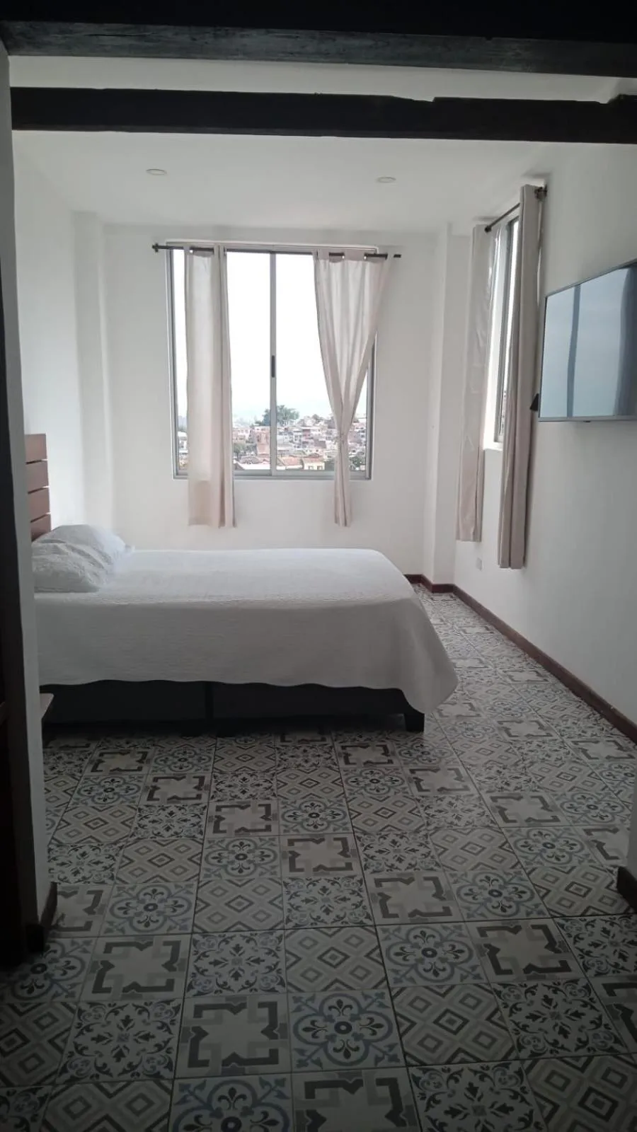 Bed in Hotel Terraza San Antonio