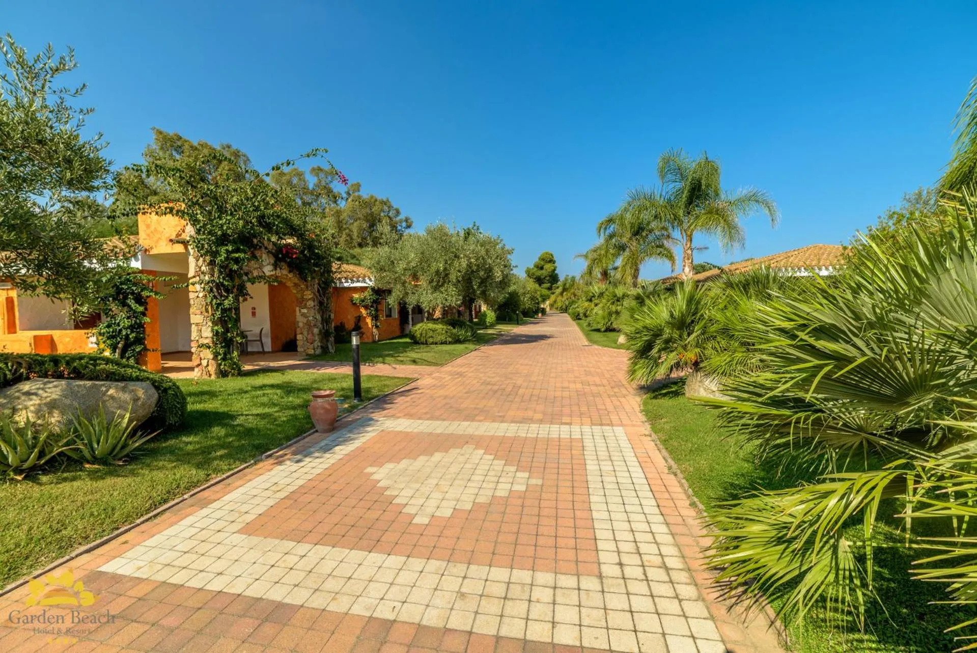 Garden view in Hotel Garden Beach