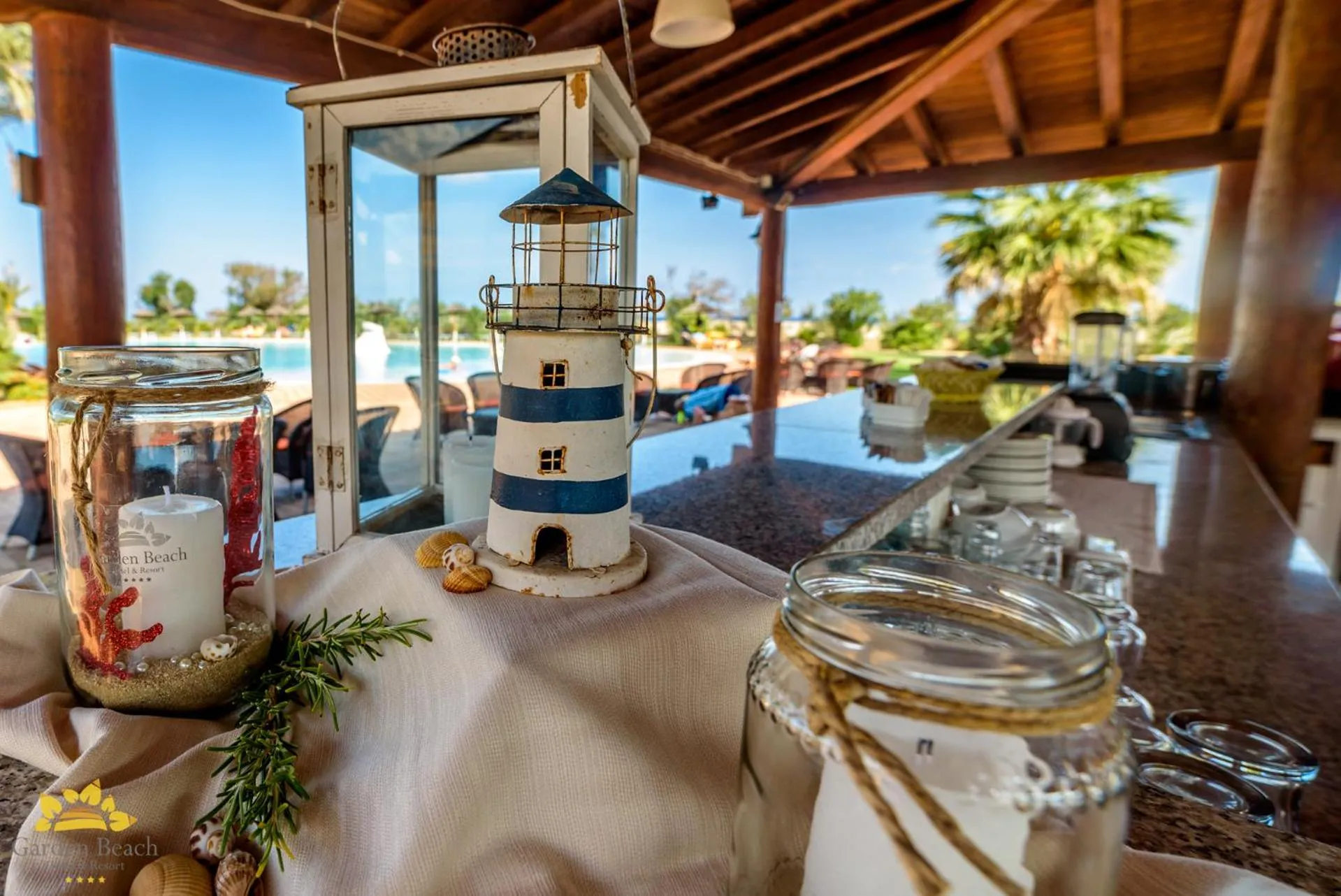 Drinks in Hotel Garden Beach