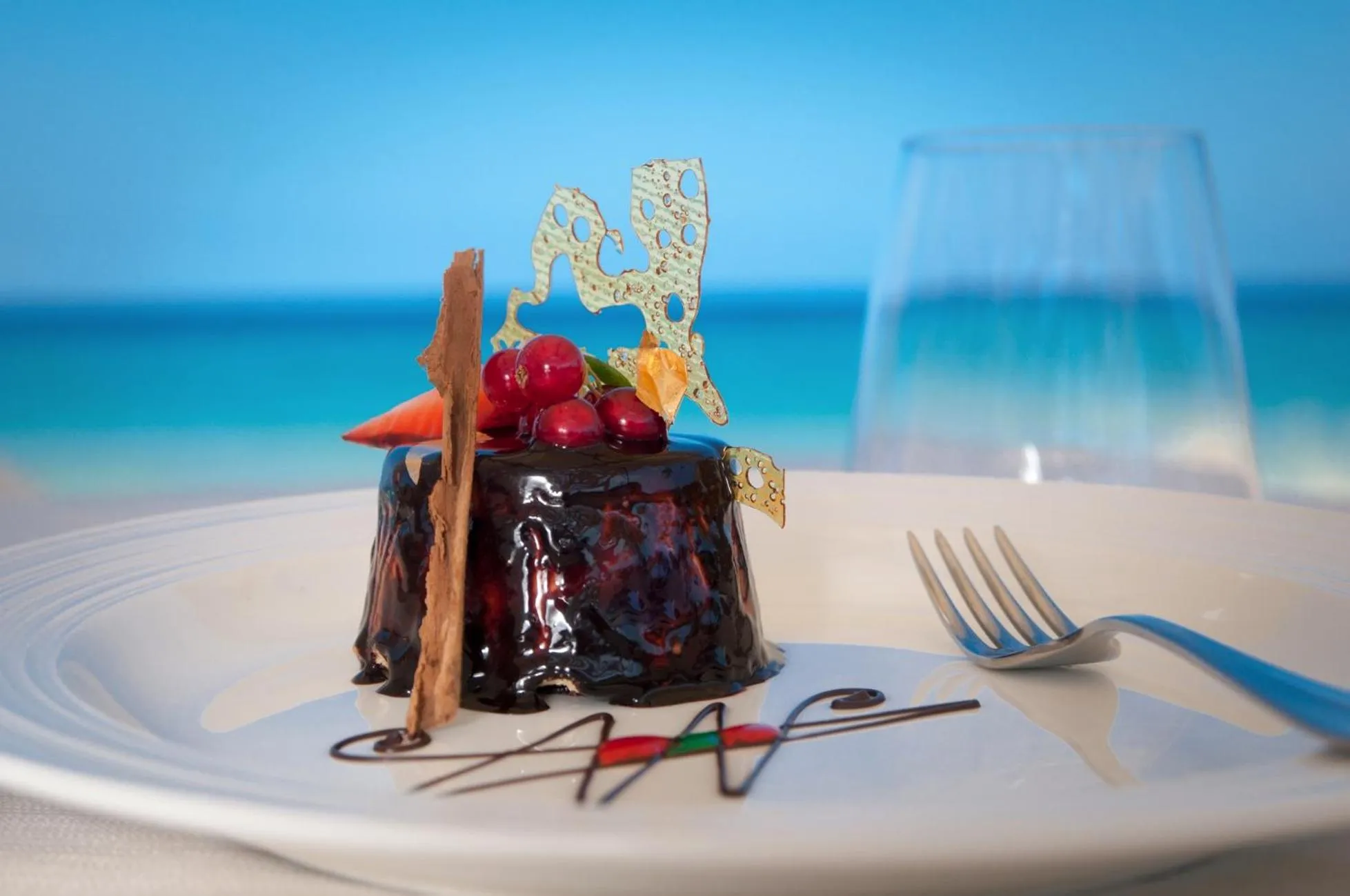 Food close-up in Hotel Garden Beach