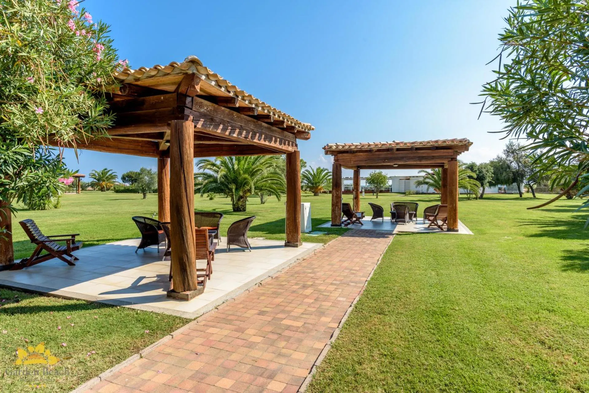 Garden view in Hotel Garden Beach