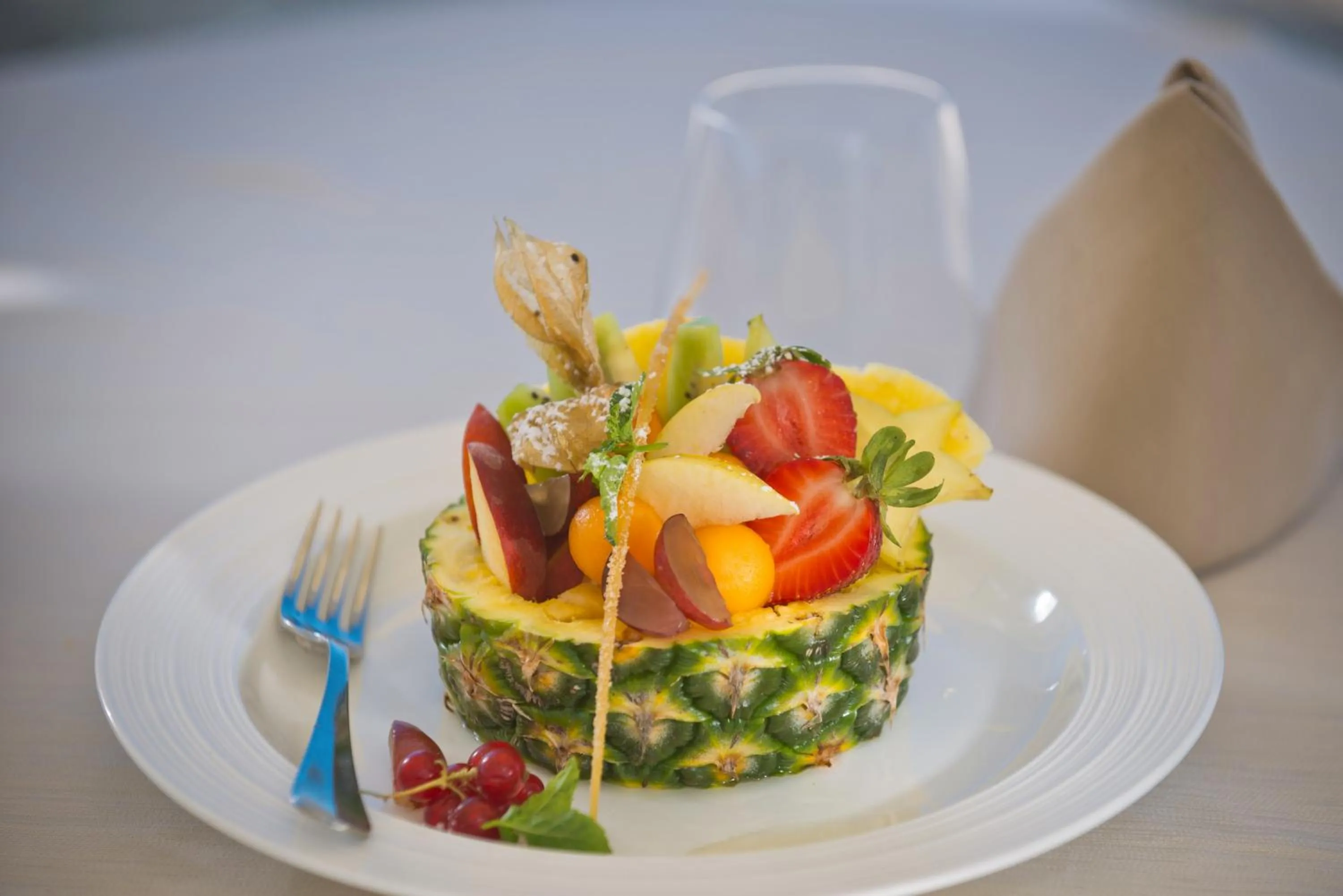 Food close-up in Hotel Garden Beach