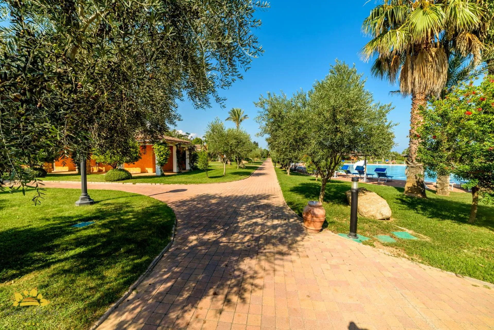 Garden view in Hotel Garden Beach