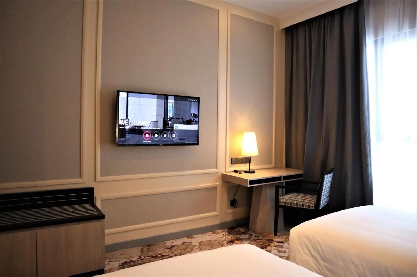 Bed in KSL ESPLANADE HOTEL with HOT SPRING